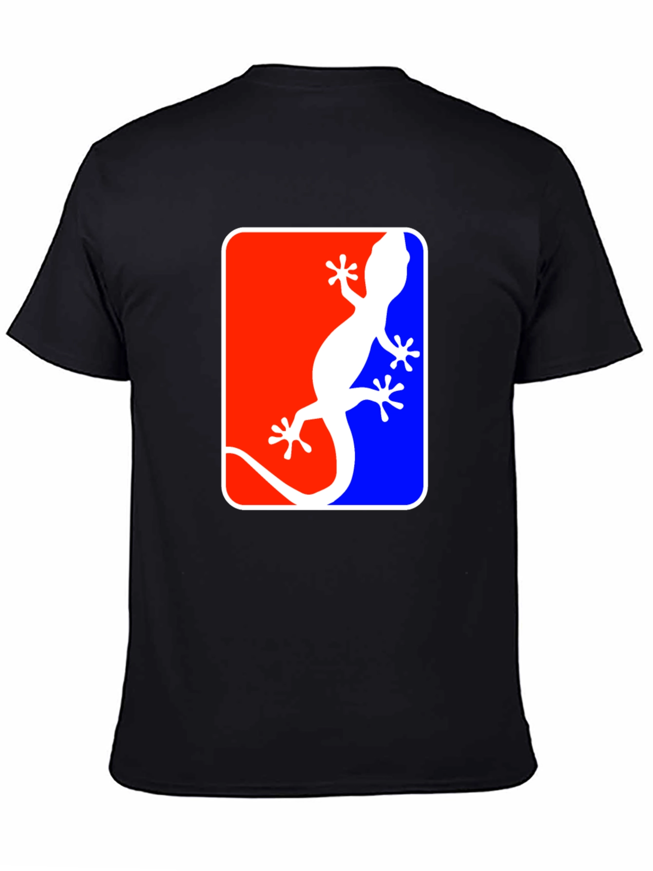 Black Gecko Logo T-Shirt - Red, White, & Blue view 4