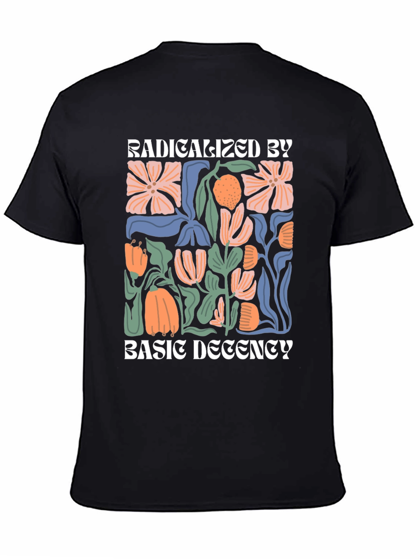 Radicalized By Basic Decency Graphic Tee - 4