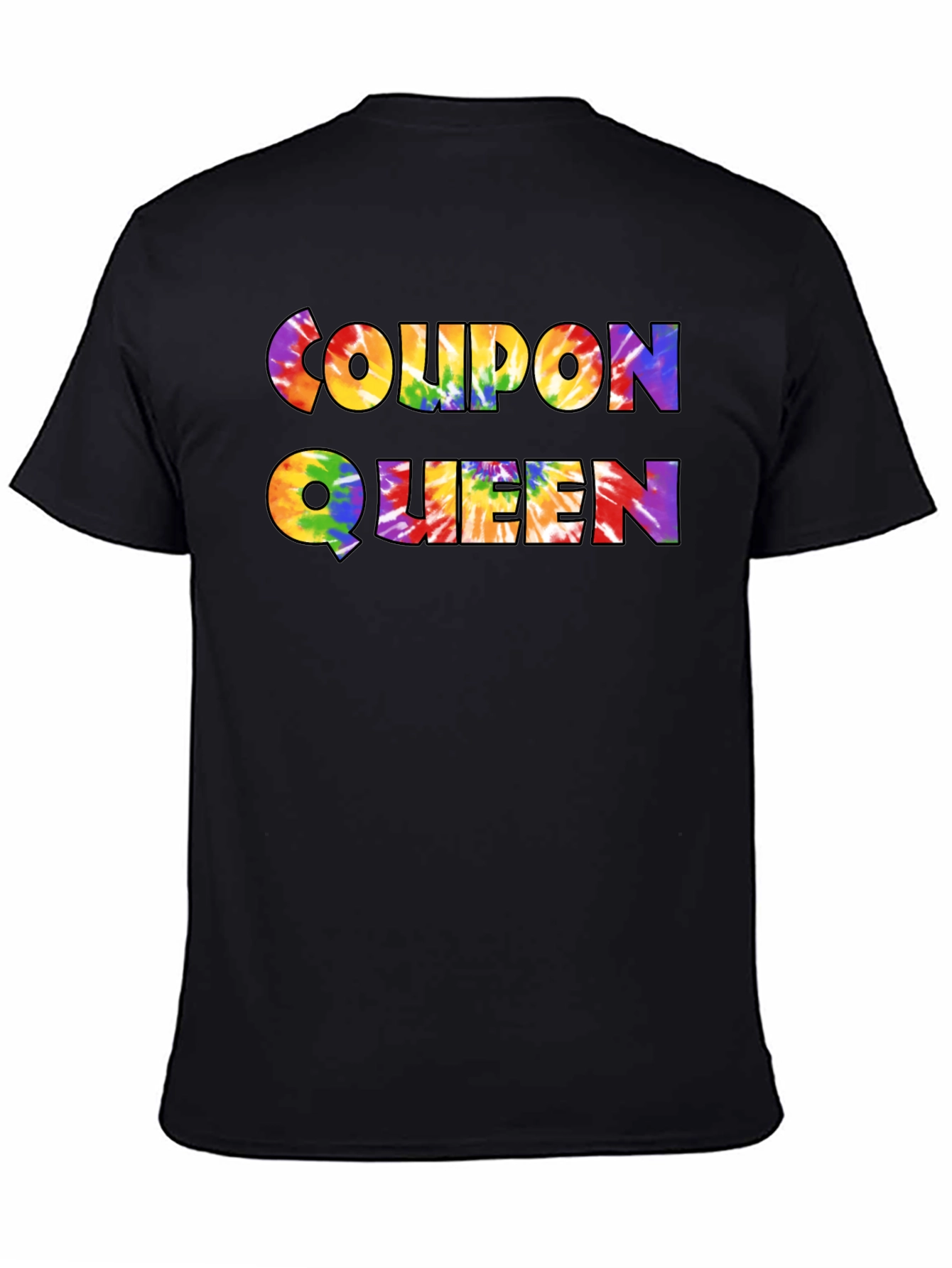 Coupon Queen Tie Dye Graphic Tee - Unisex - 4