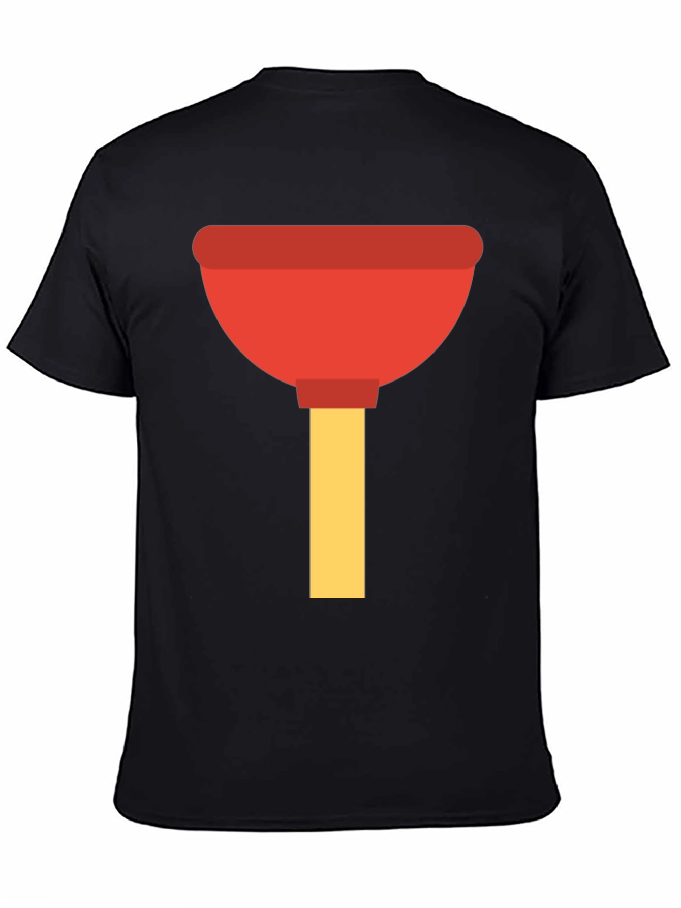Black Plunger Graphic Tee - Fun & Functional! view 4