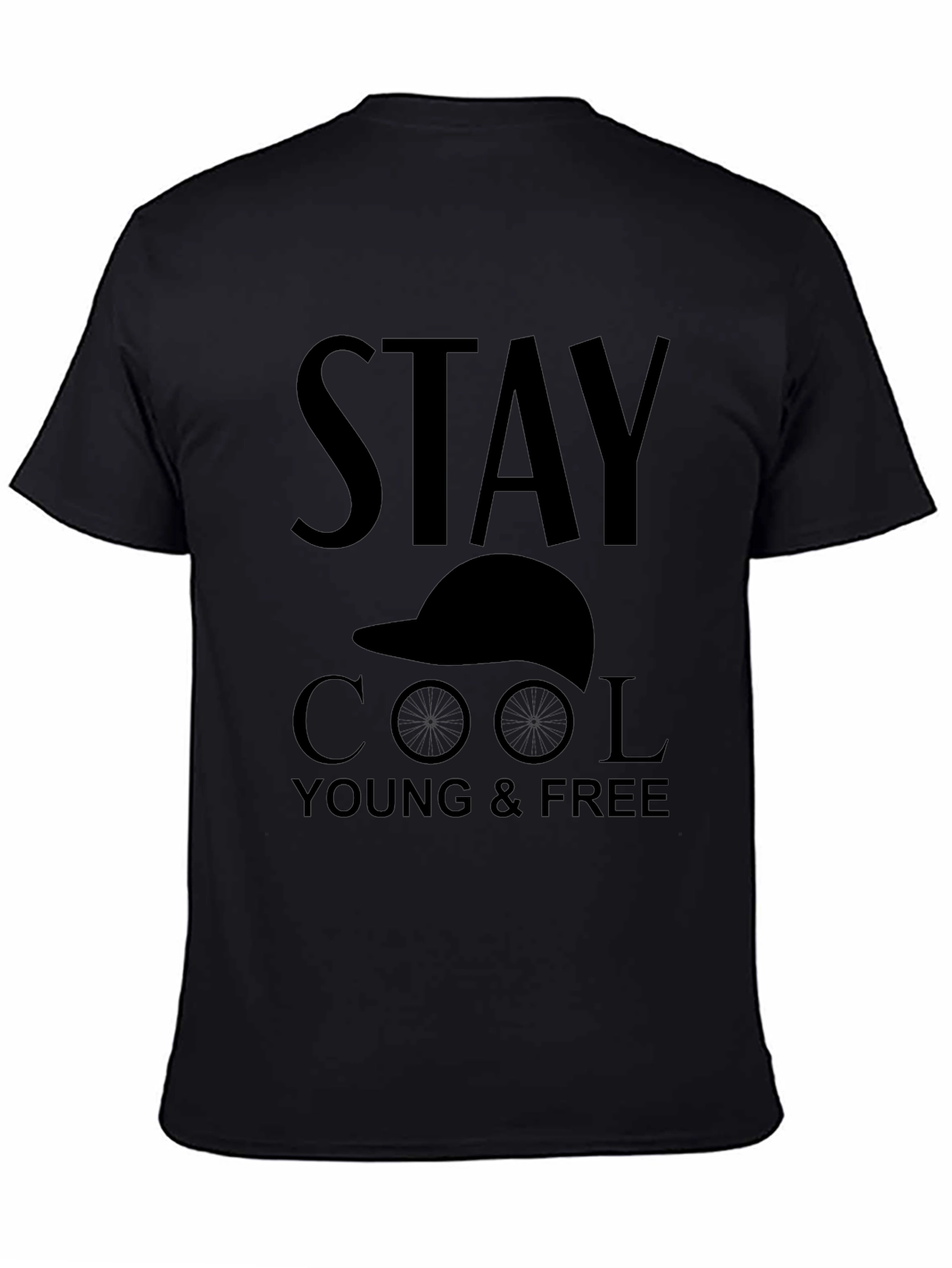 Stay Cool Young & Free Graphic Tee - Unisex - 4
