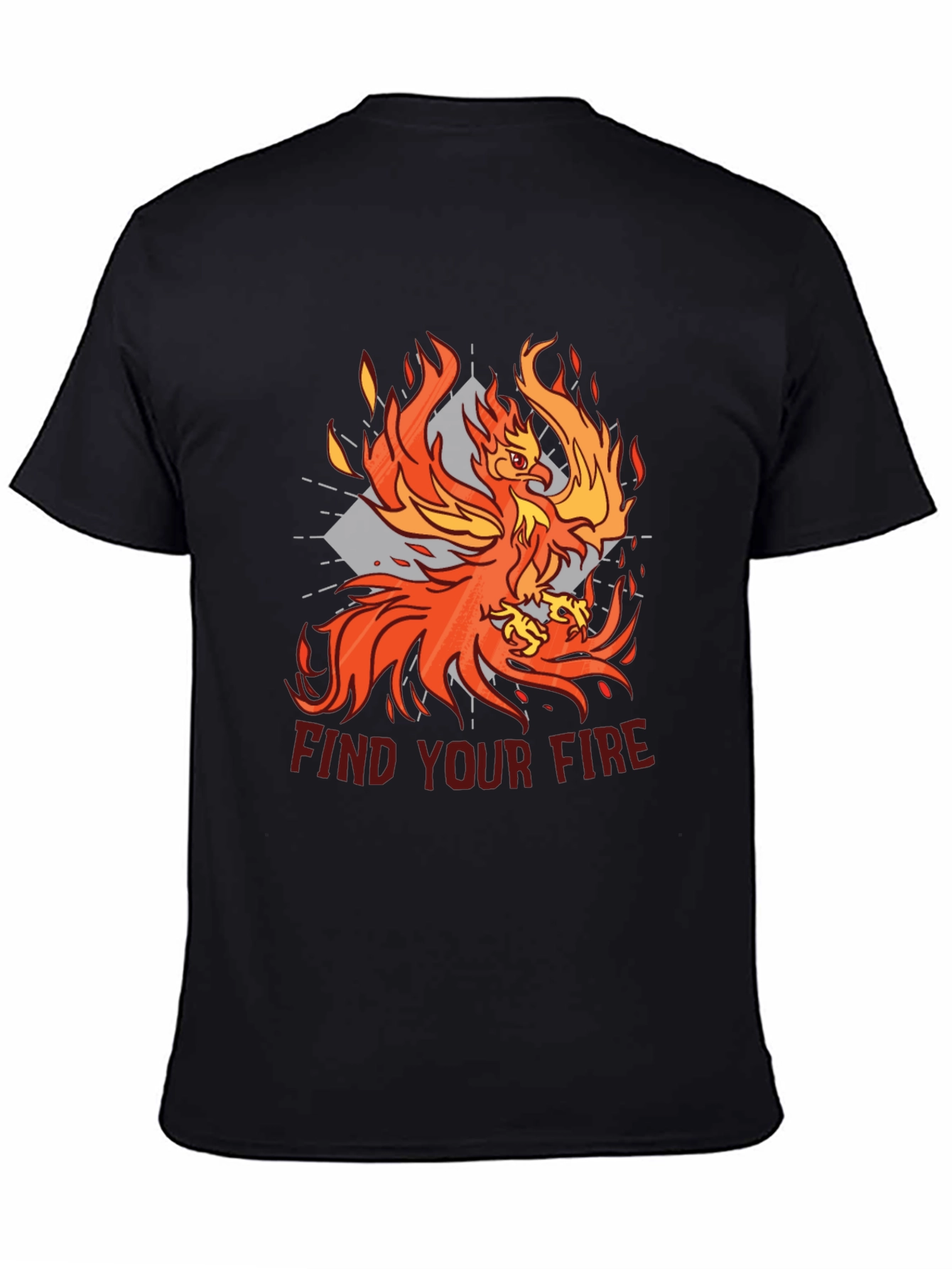 Black Phoenix Find Your Fire Graphic T-Shirt view 4