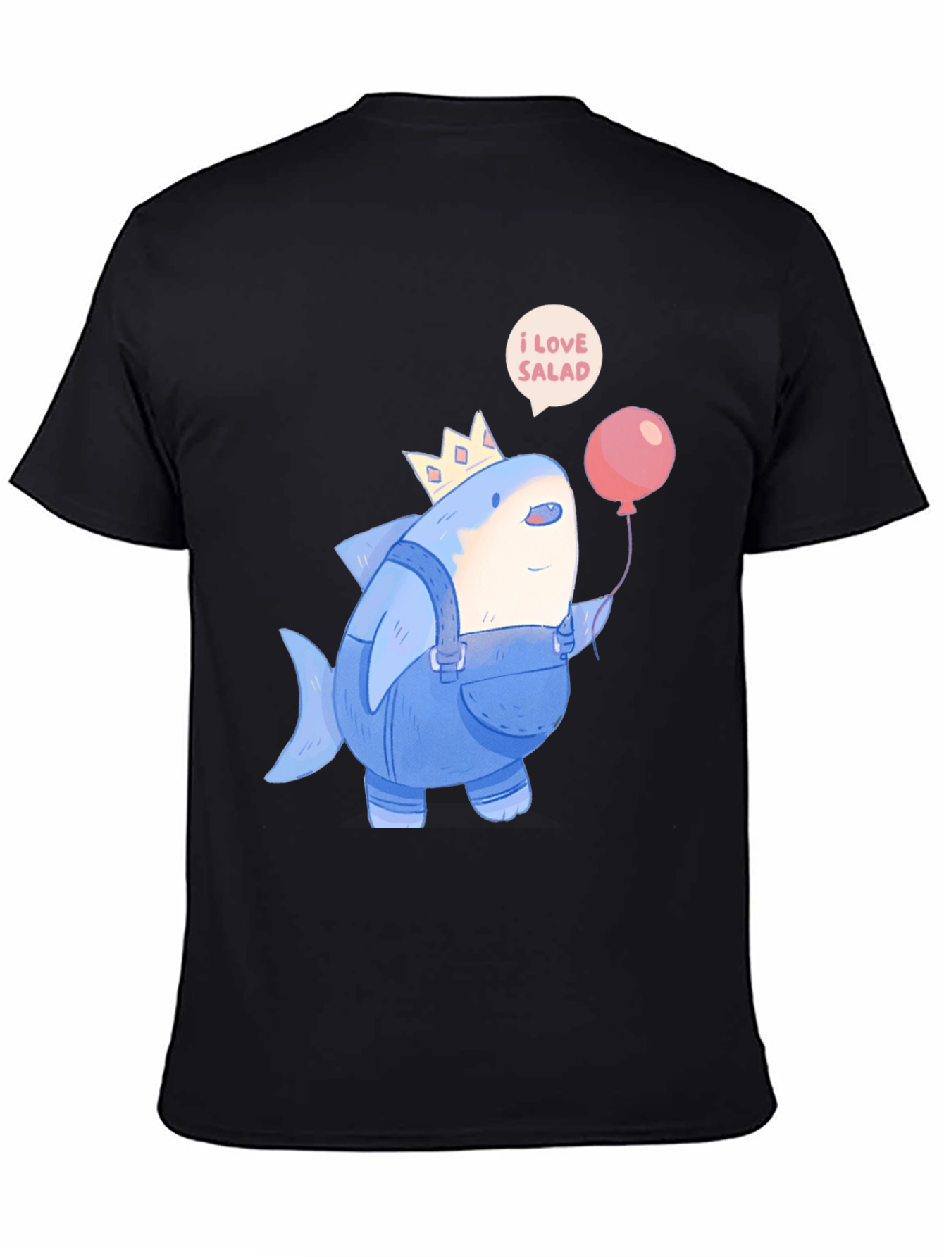 I Love Salad Shark T-Shirt - 4