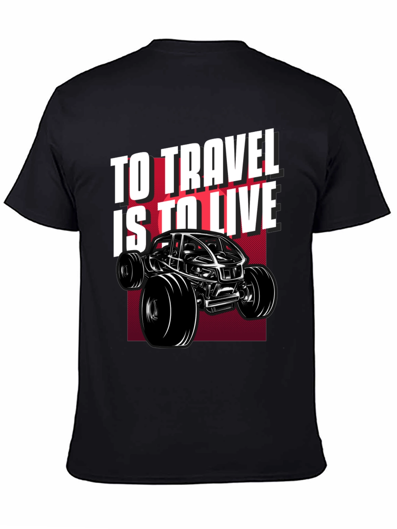 Travel Buggy Graphic Tee - Adventure Awaits! - 4