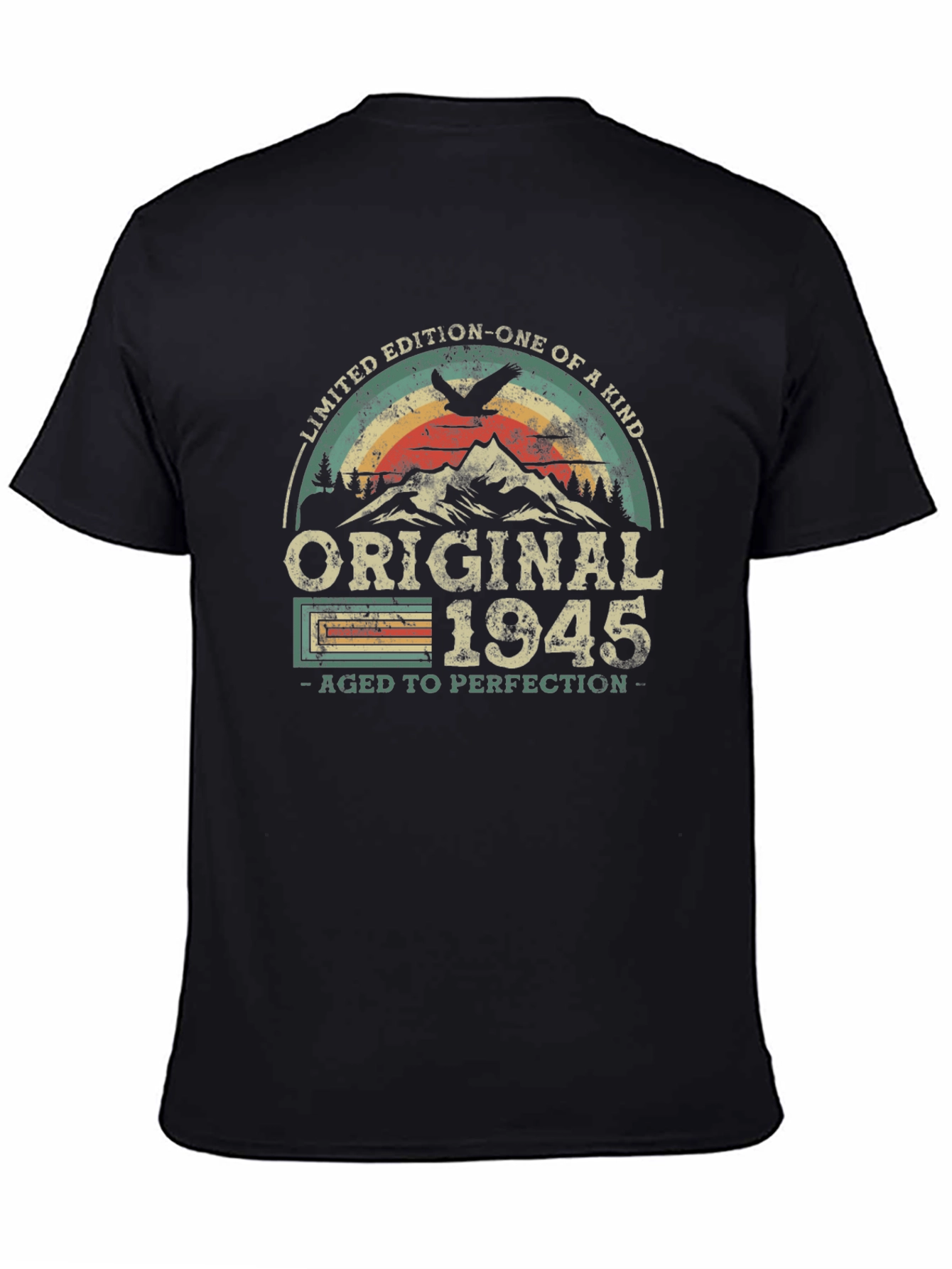 Black Original 1945 Limited Edition T-Shirt view 4