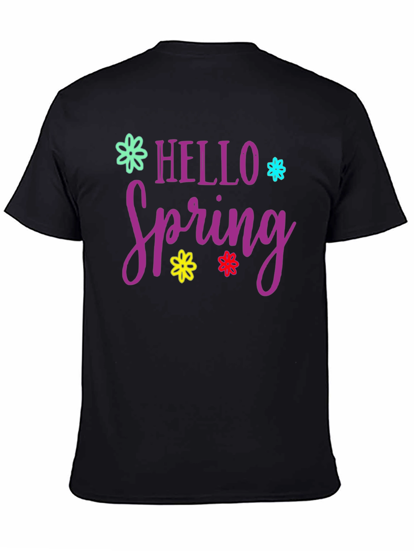 Hello Spring Graphic T-Shirt - 4