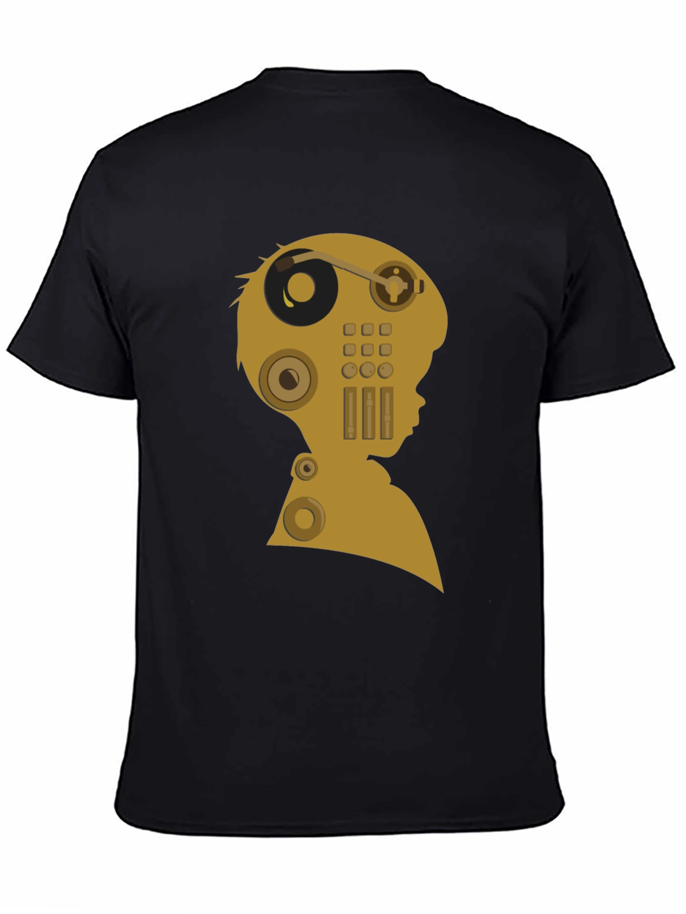 Retro Audio Mind T-Shirt - Unique Music Lover Tee - 4