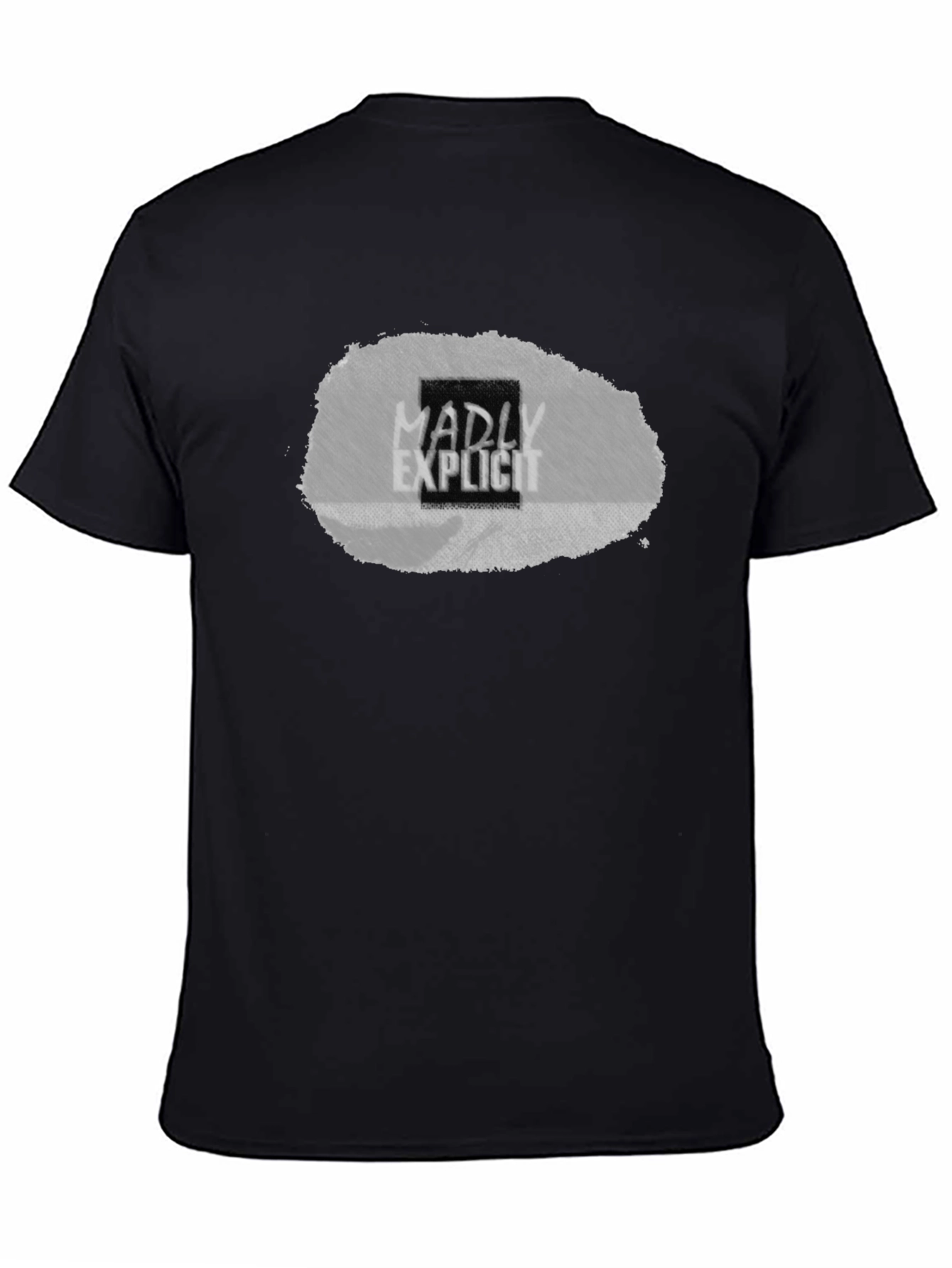 Black Madly Explicit Graphic Tee view 4
