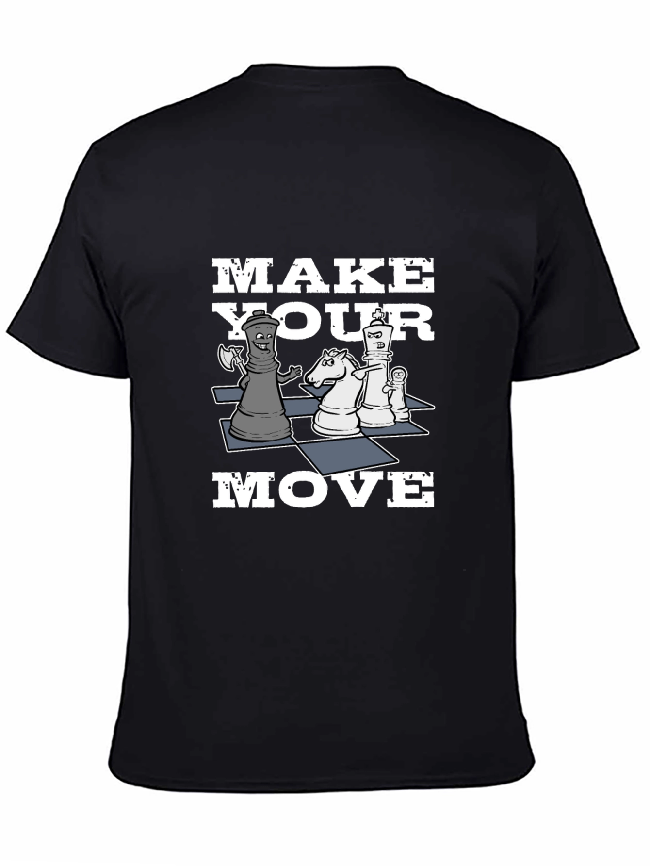 Make Your Move Chess Graphic T-Shirt - 4