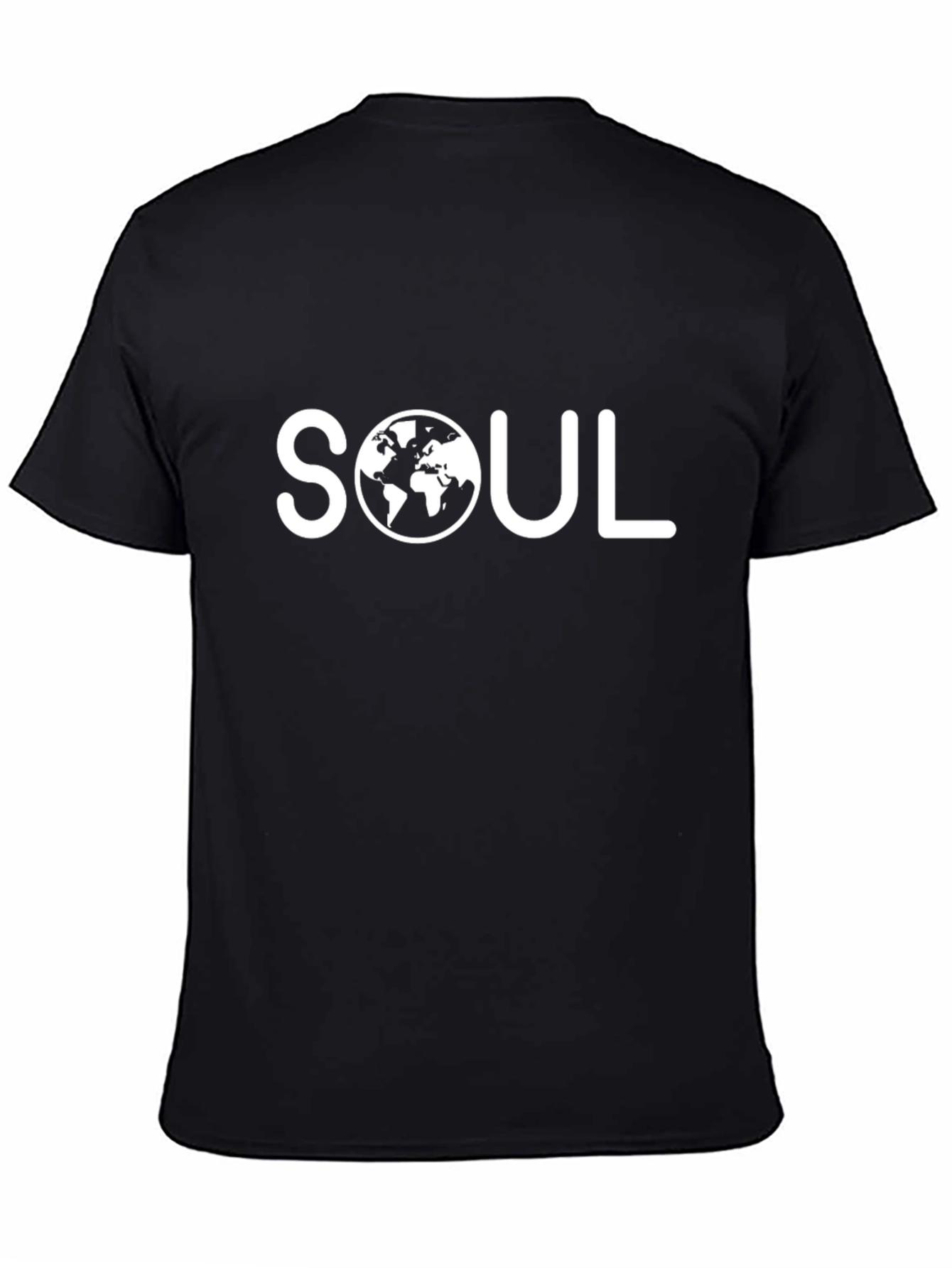 Black Soul Earth Graphic Tee - Black view 4
