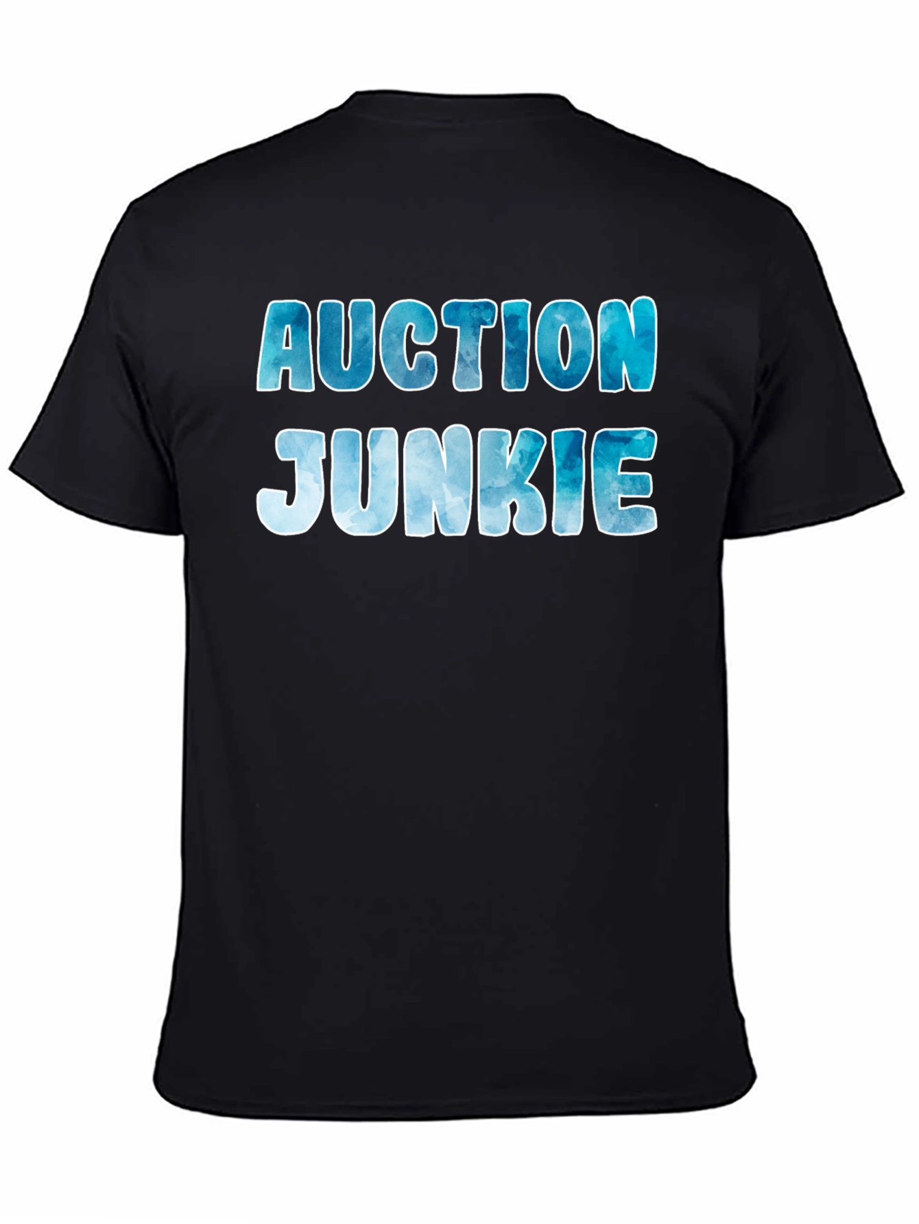 Black Auction Junkie T-Shirt view 4