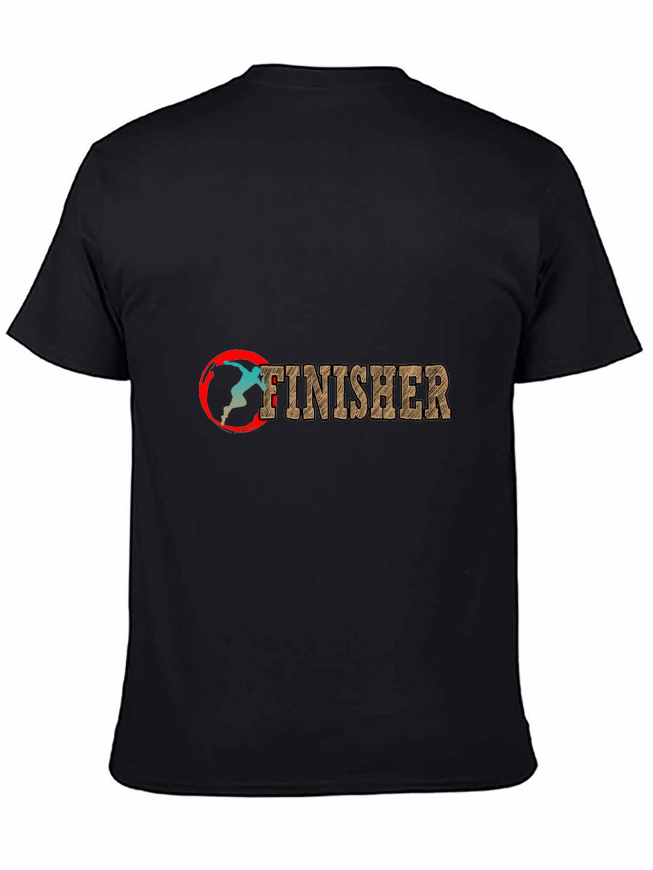 Black Finisher Graphic Tee - Black view 4