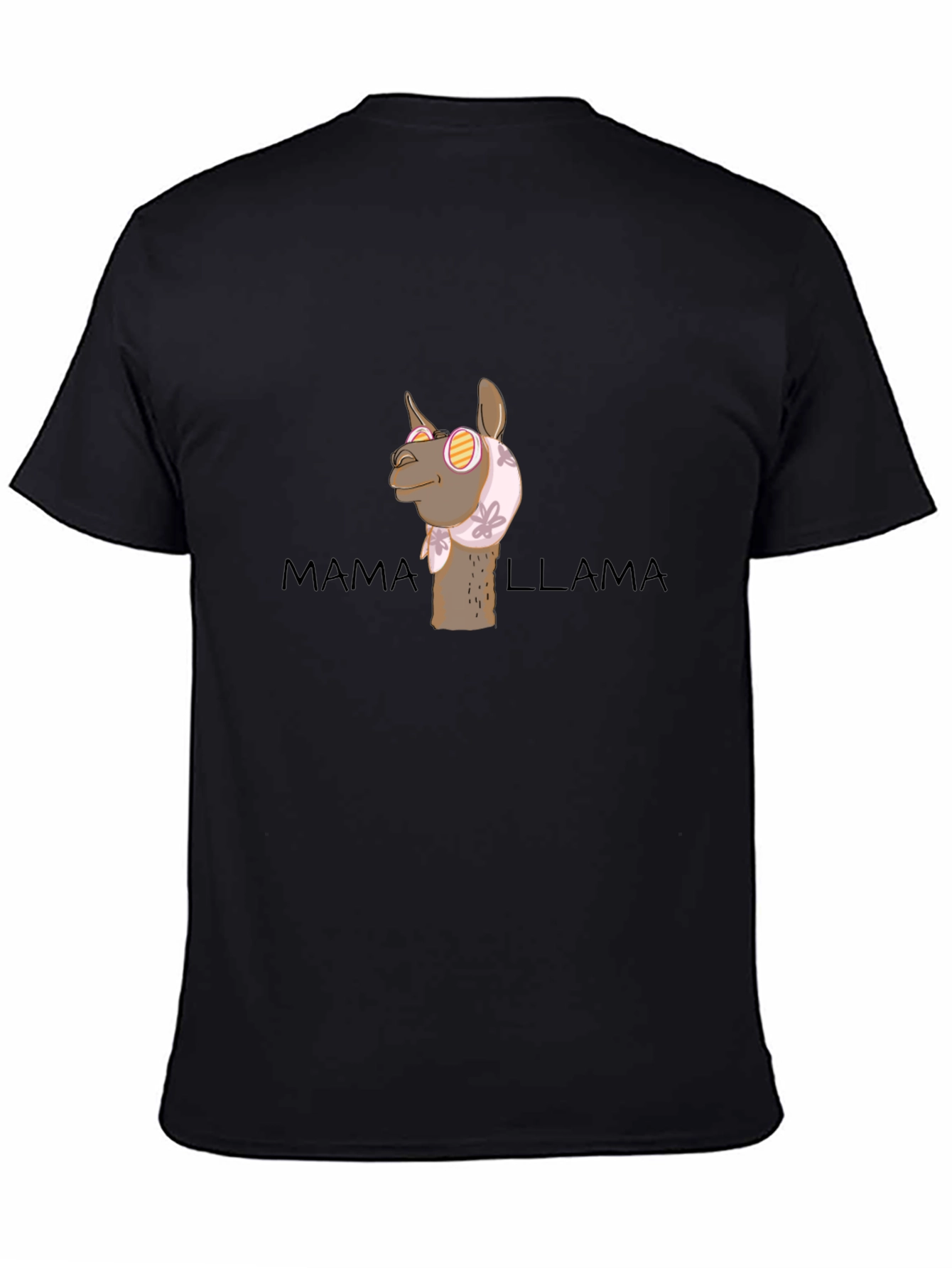 Black Mama Llama Graphic Tee view 4