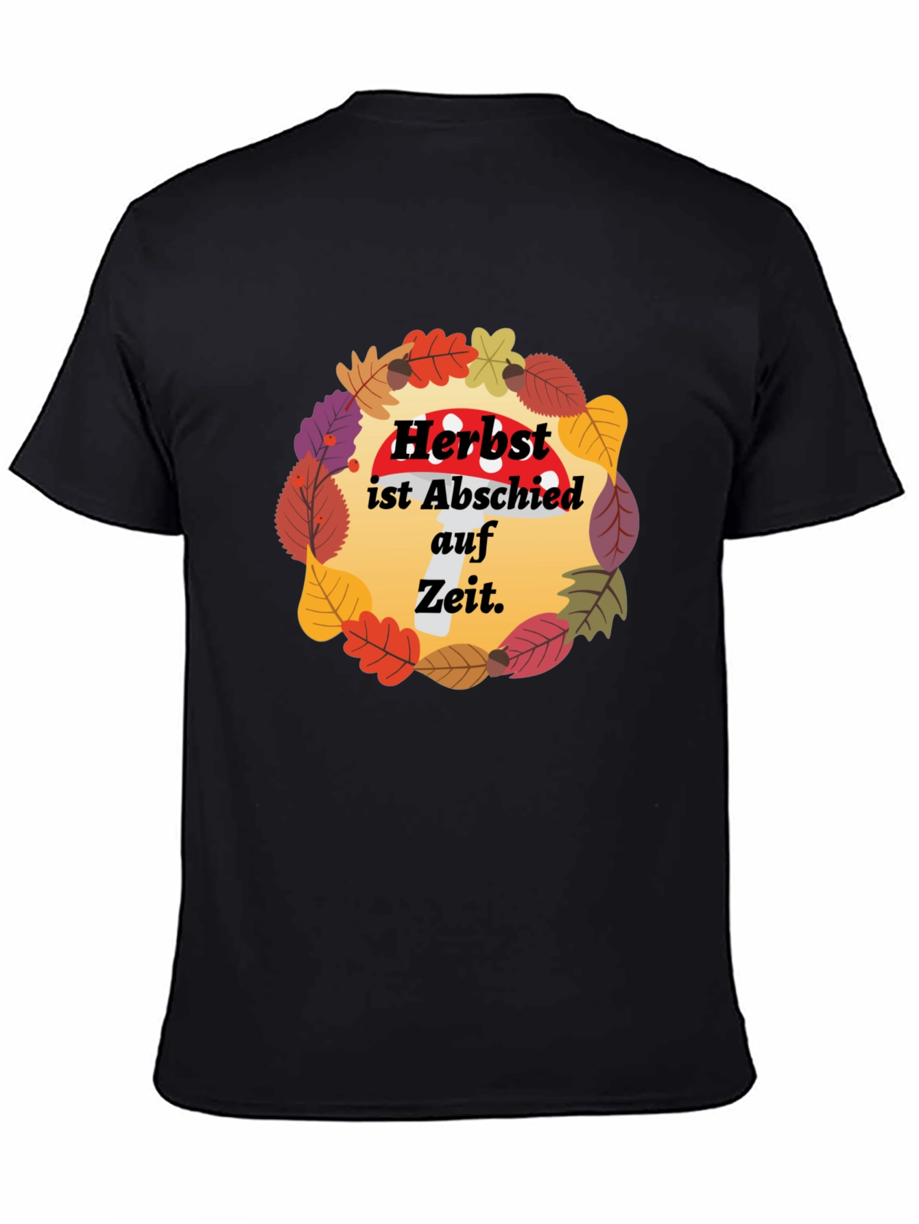Autumn Leaves Graphic T-Shirt - 4