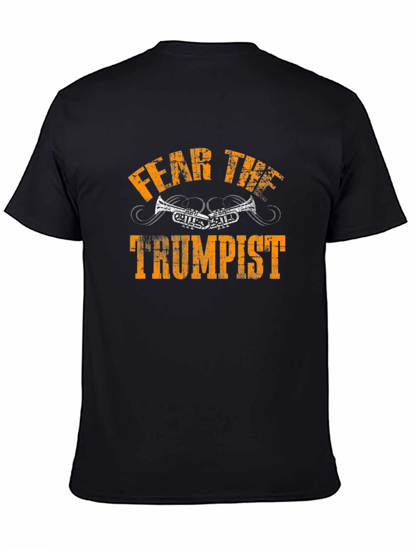 Black Fear The Trumpist Black Cotton T-Shirt view 4