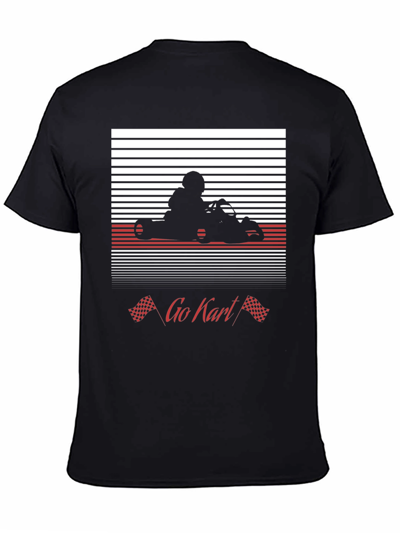 Go Kart Silhouette T-Shirt - 4