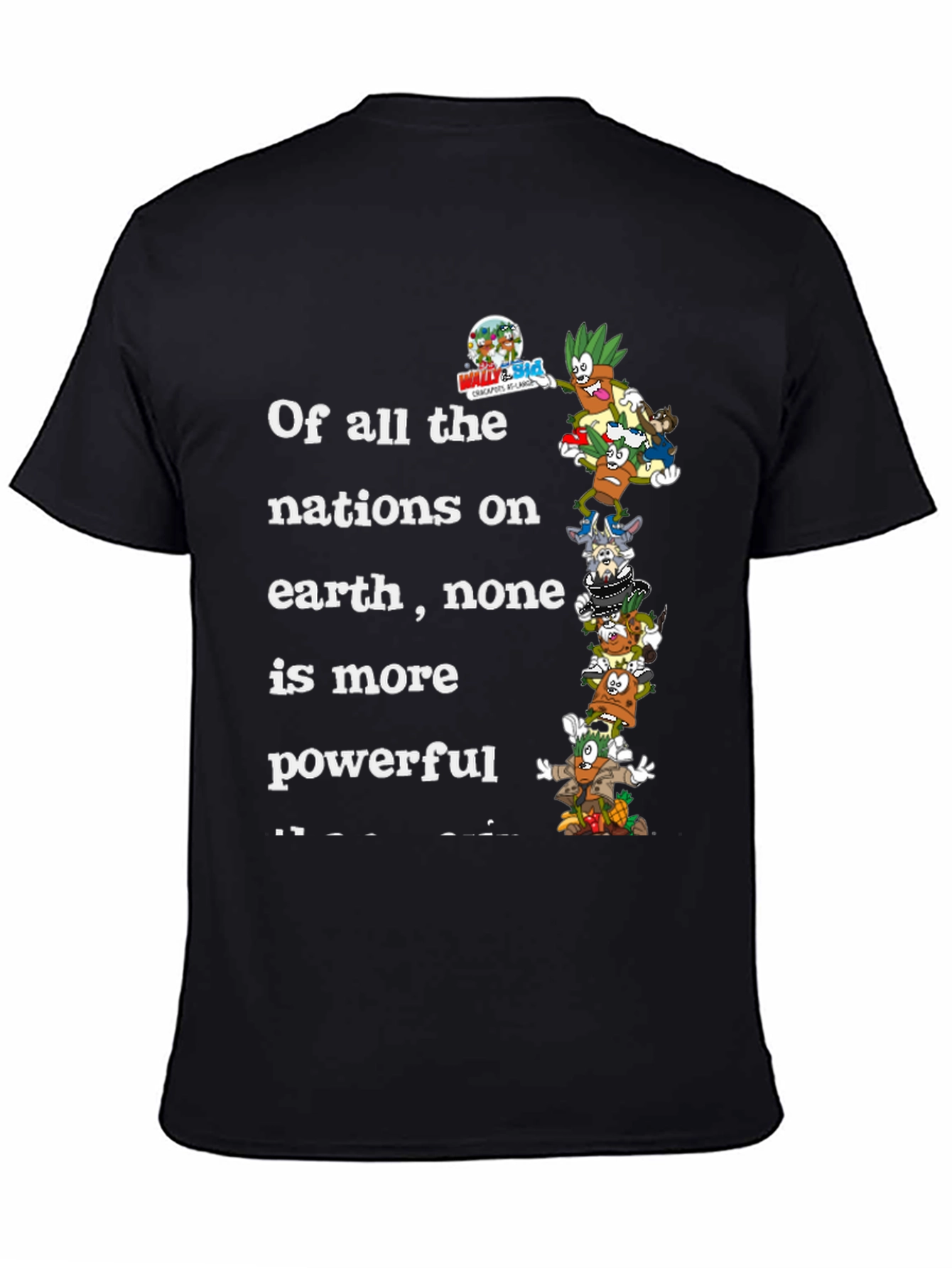 Wallykazam Nations T-Shirt - 4