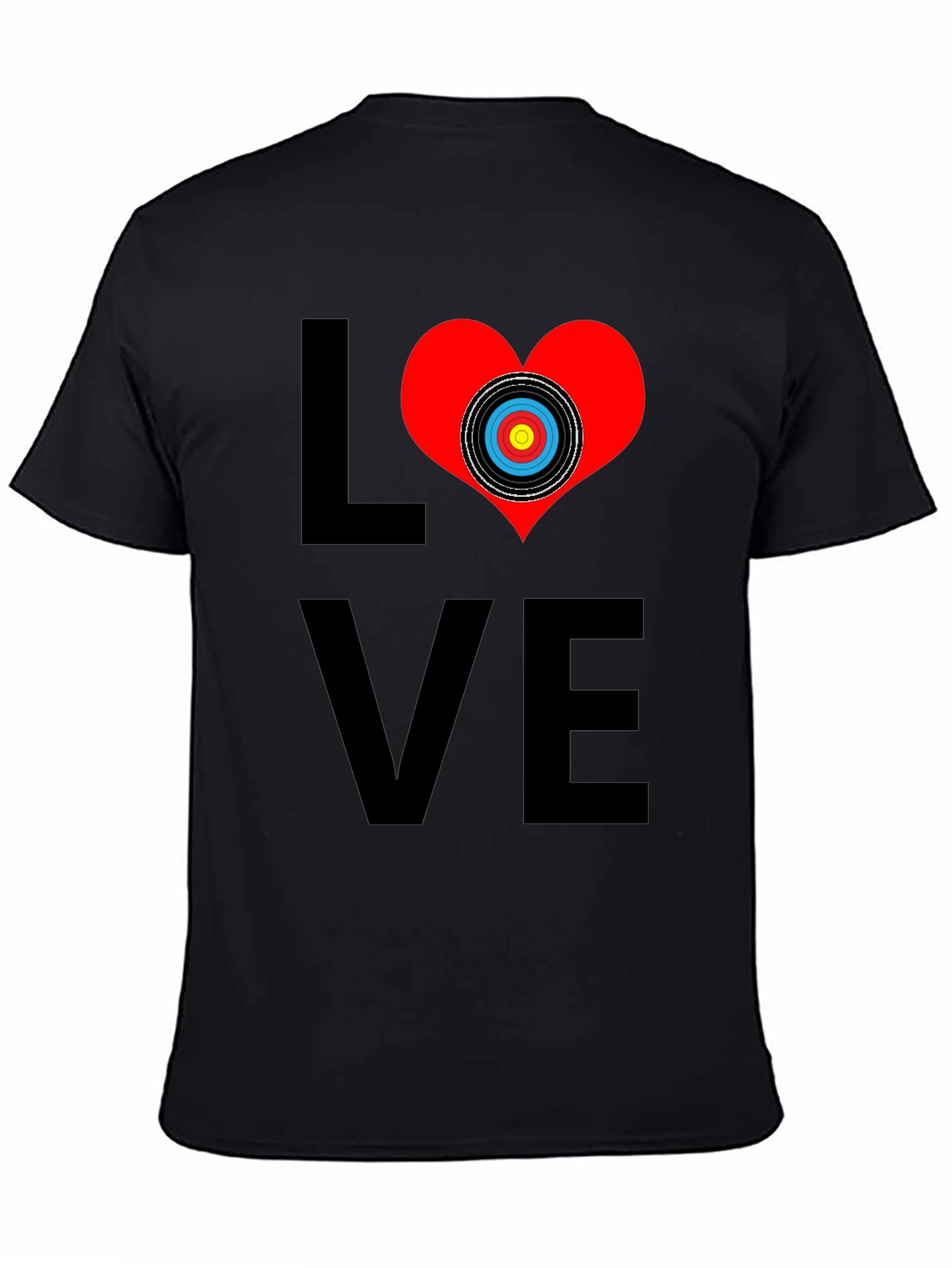 Black Archery Love T-Shirt view 4