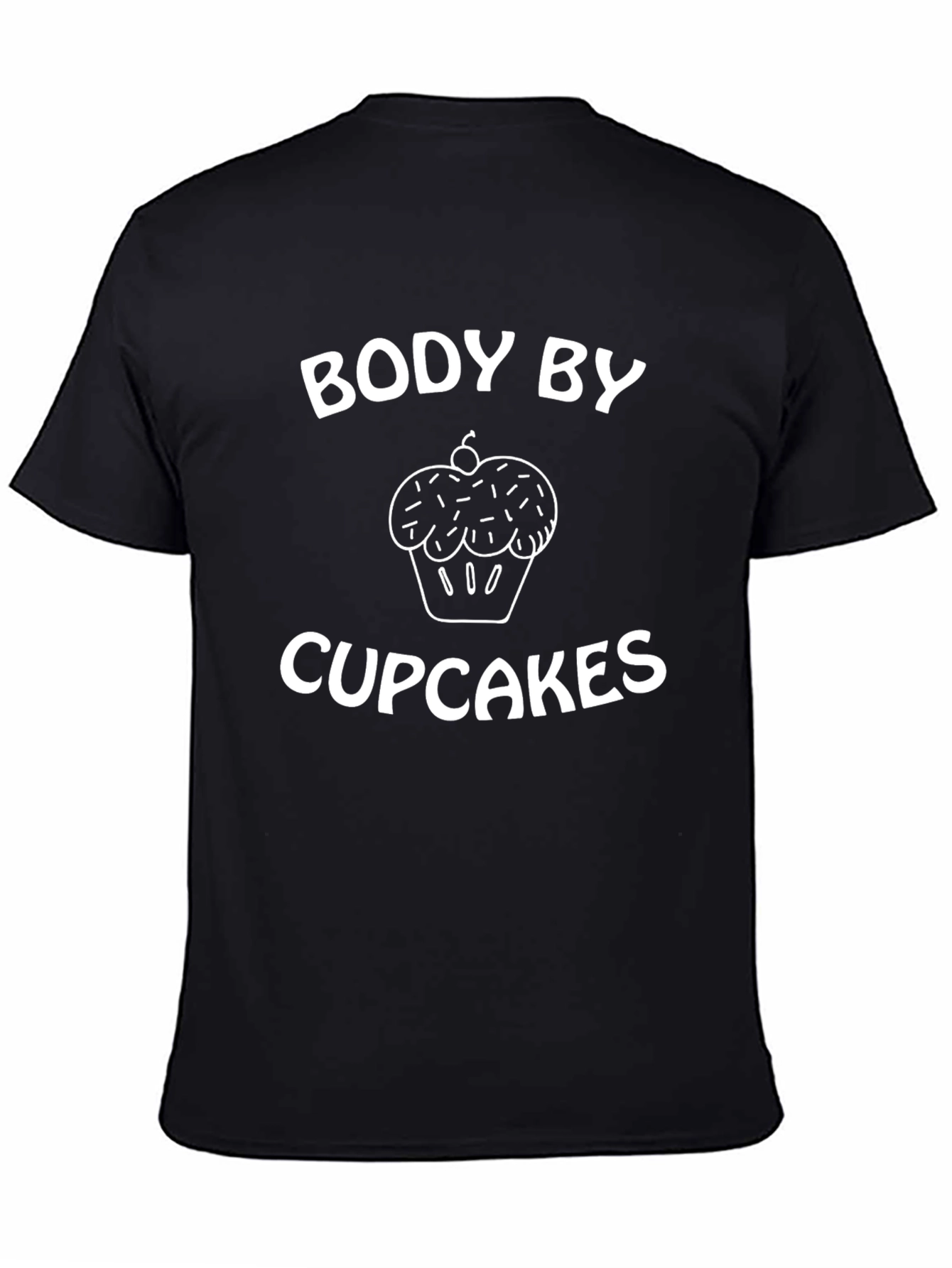 Black Body By Cupcakes Graphic Tee - Unisex T-Shirt view 4