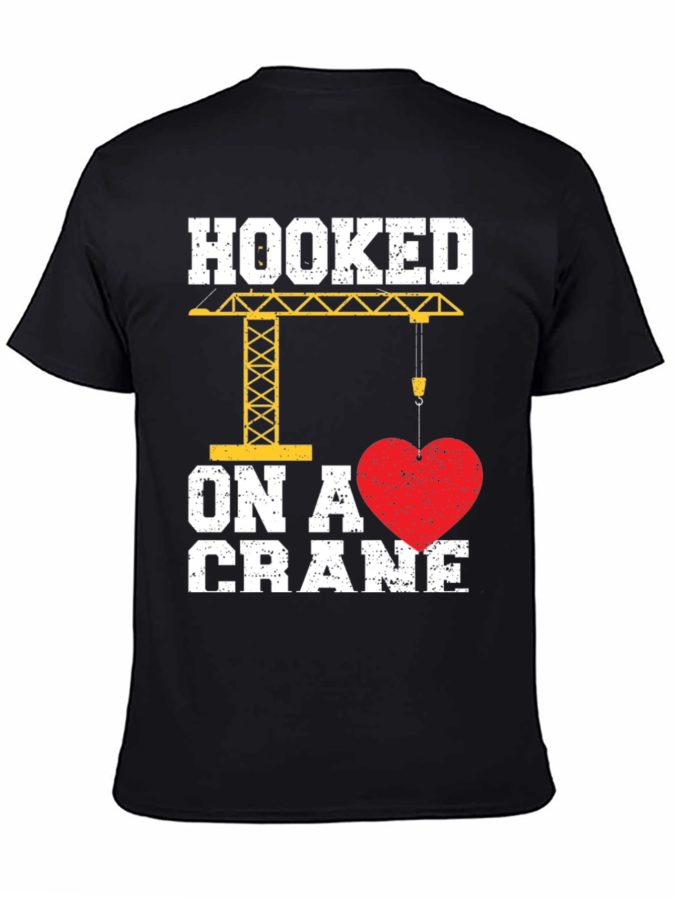 Hooked on a Crane Valentine's Day T-Shirt - 4