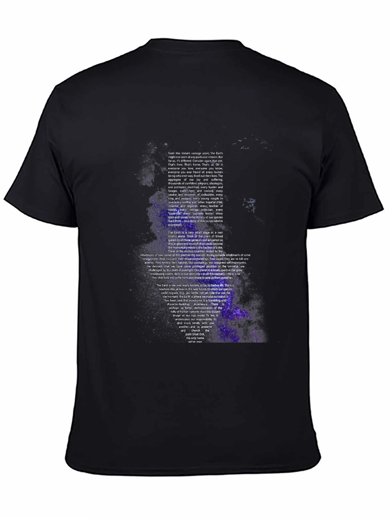 Black Cosmic Arrow T-Shirt view 4