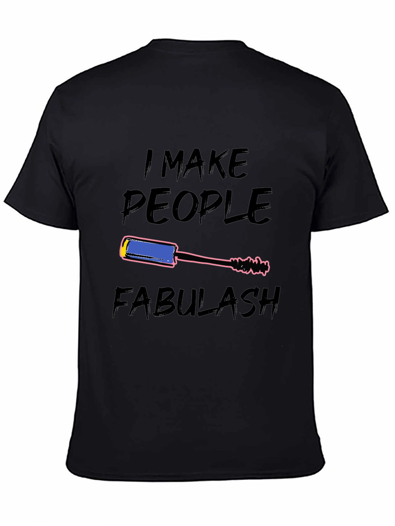 Black Fabulash Mascara T-Shirt - Beauty & Style view 4