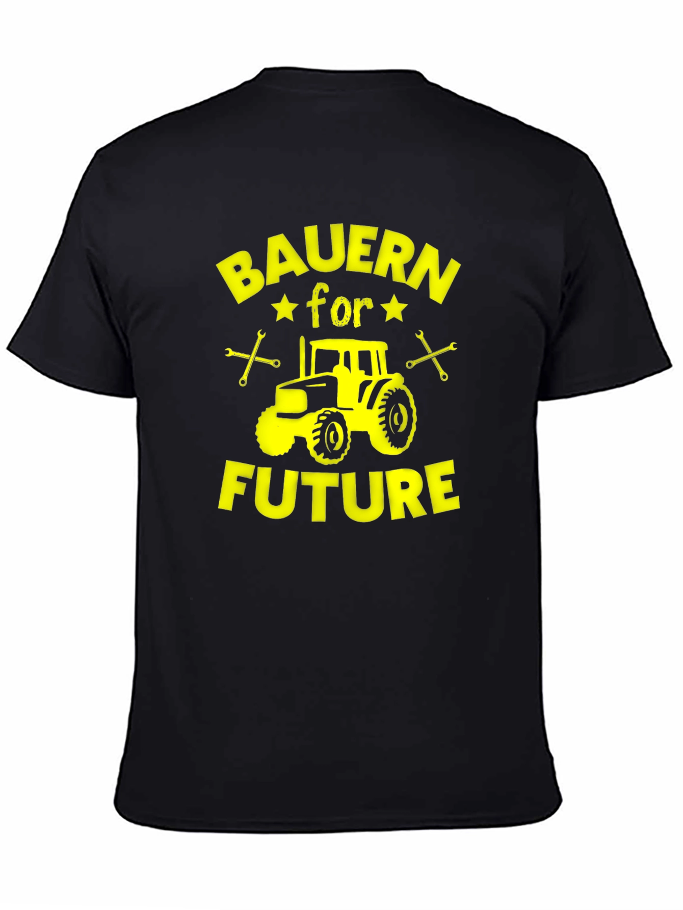Bauern for Future Black Cotton Graphic Tee - 4