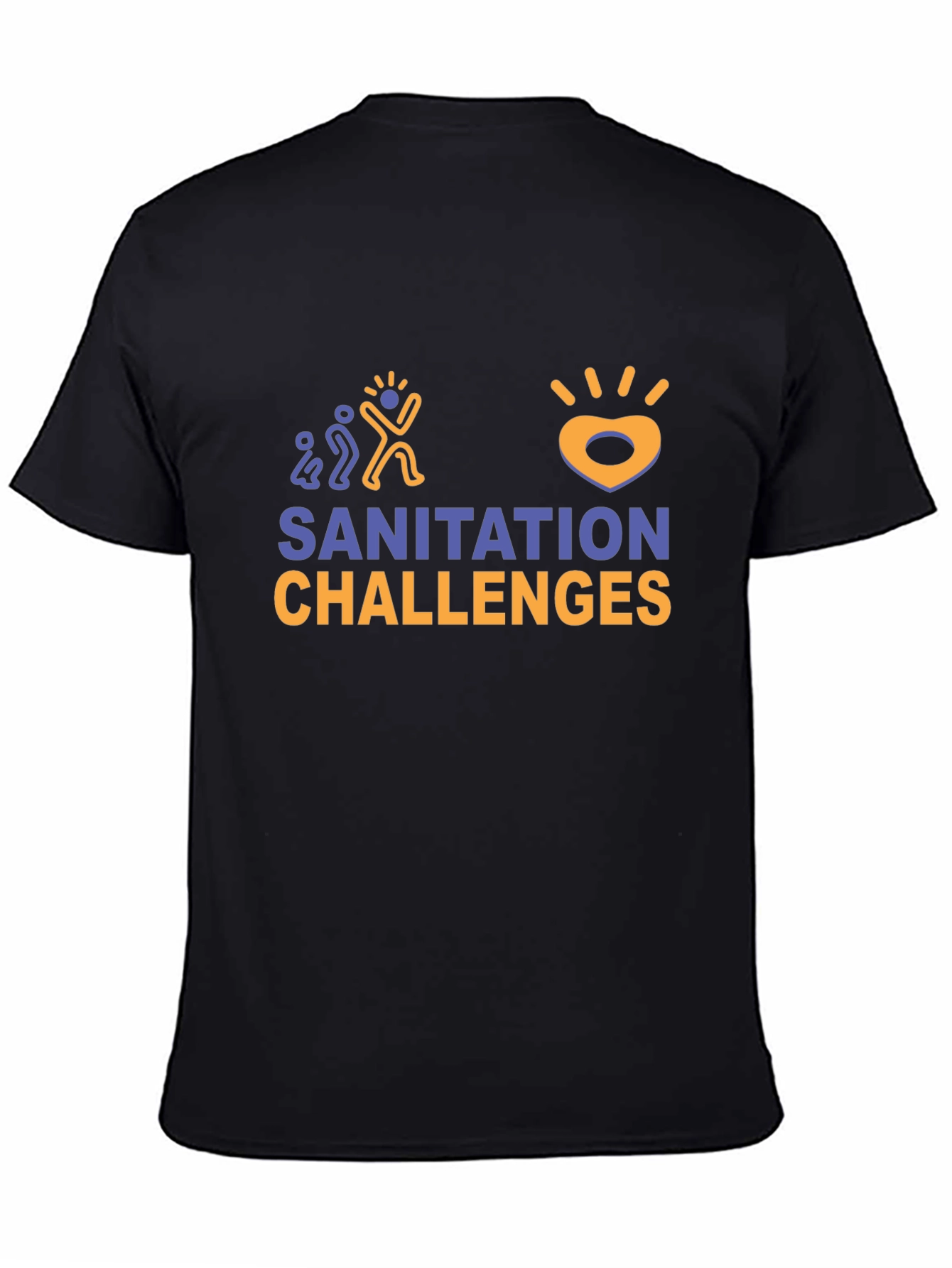 Sanitation Challenges Graphic T-Shirt - 4
