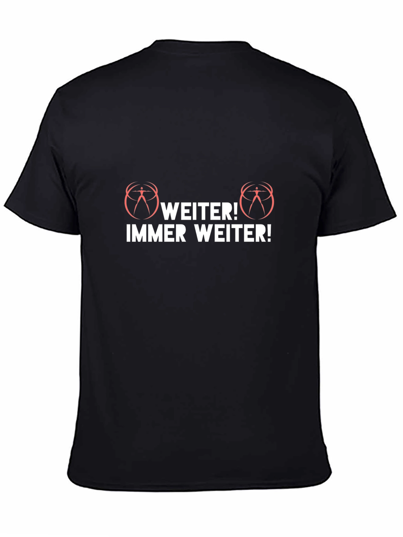 Black Weiter Immer Weiter Black Graphic Tee view 4