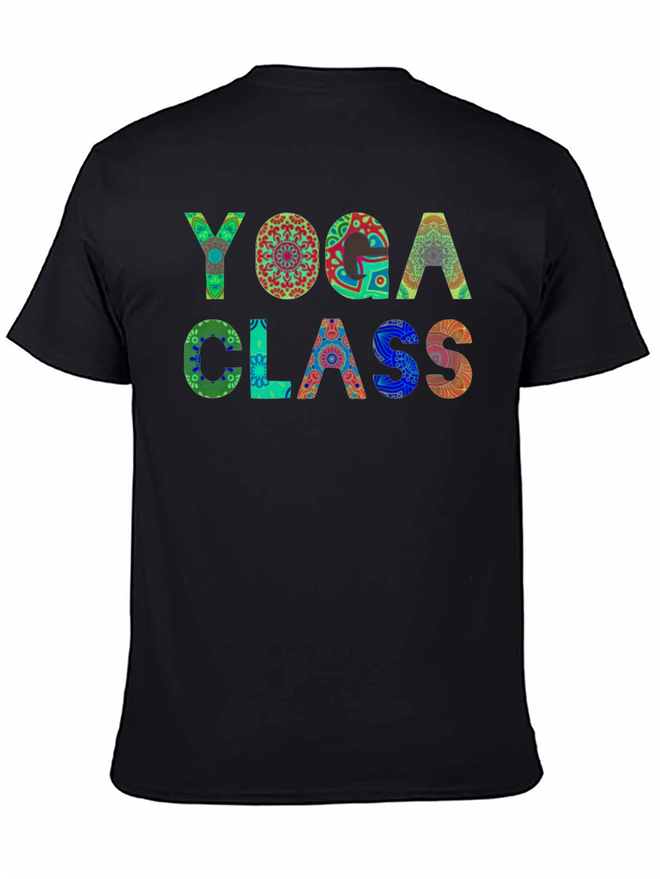 Yoga Class T-Shirt - Colorful Design - 4