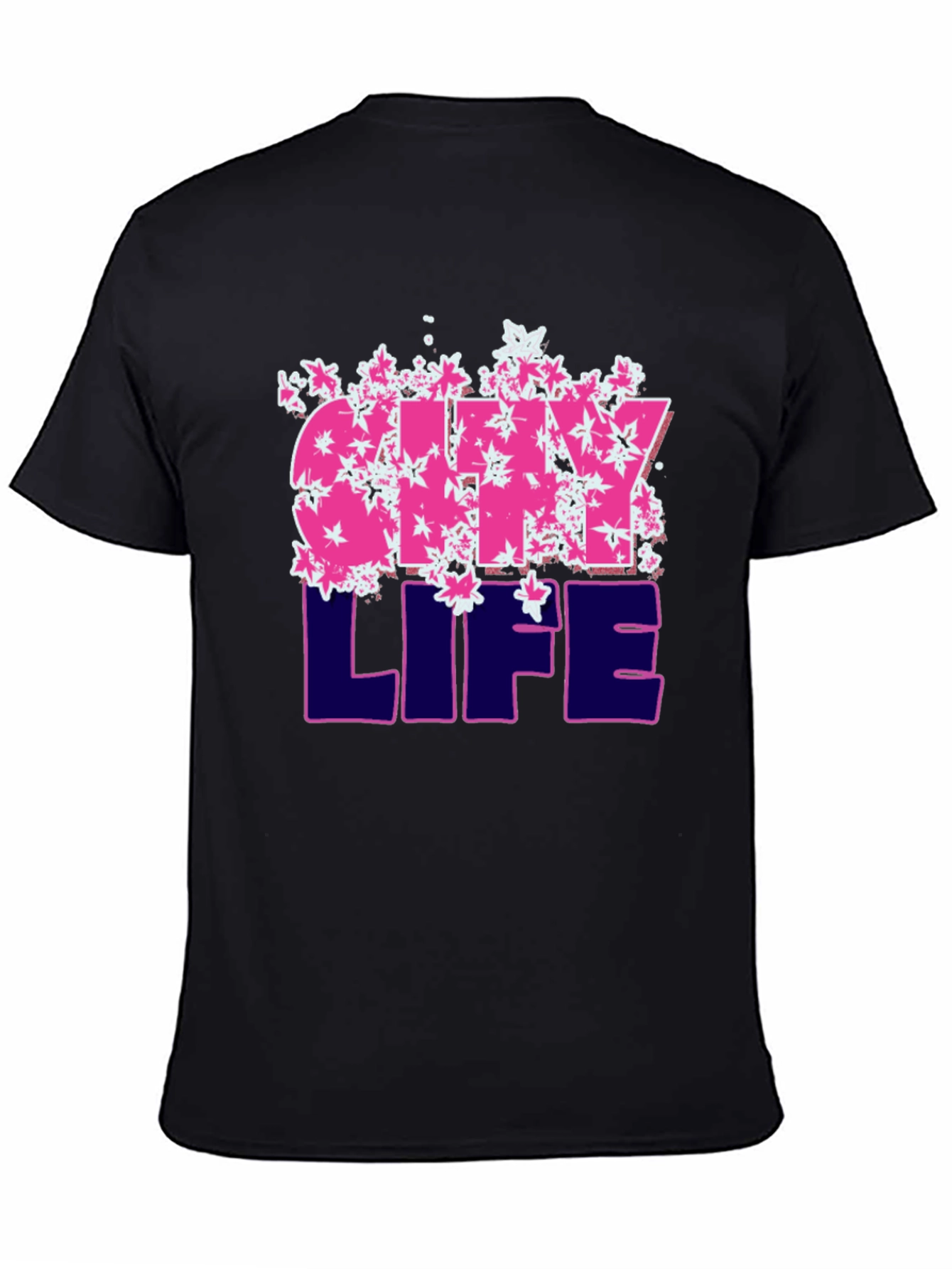 Black City Life Graphic T-Shirt - Urban Style view 4