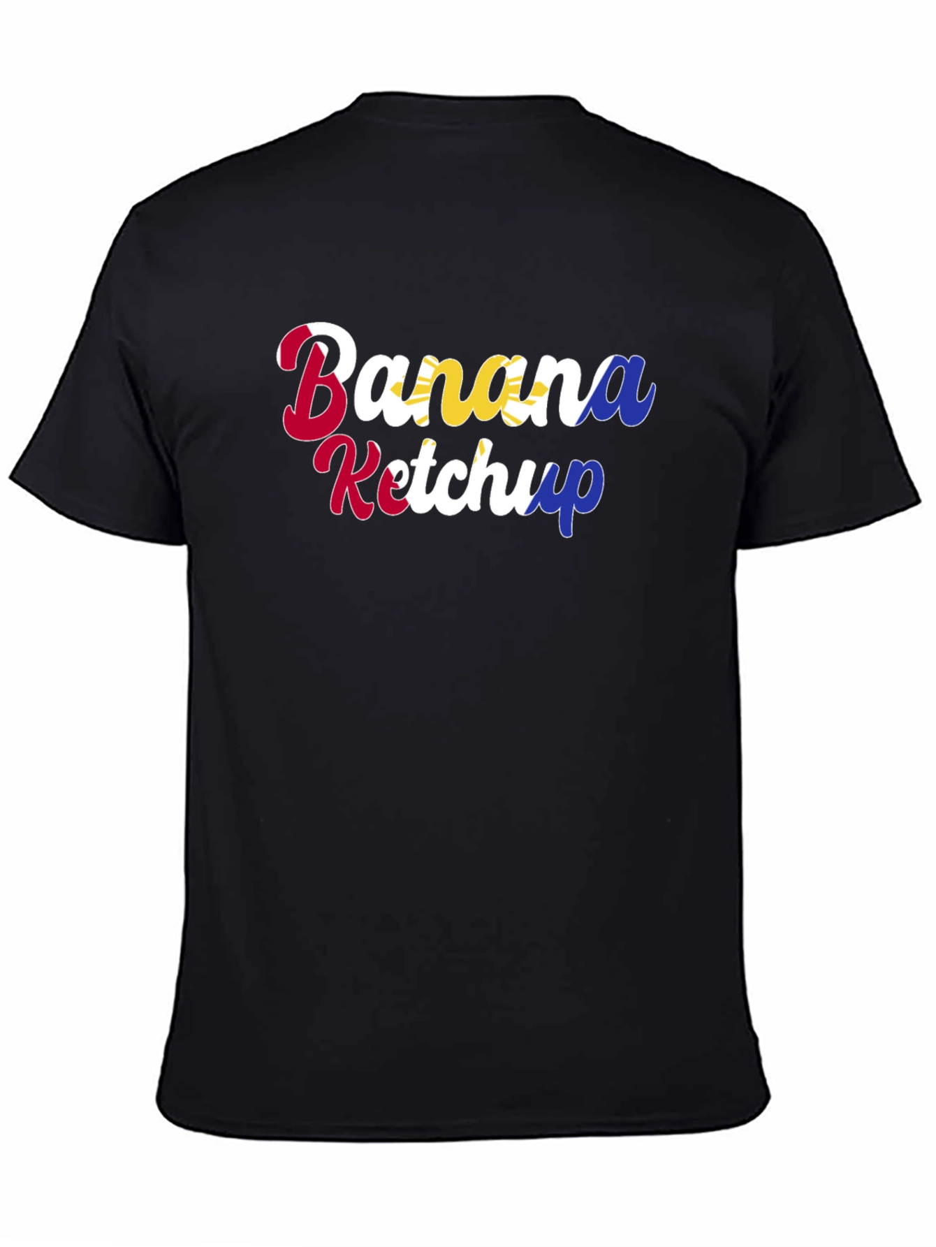 Black Banana Ketchup Graphic Tee - Unique Foodie T-Shirt view 4