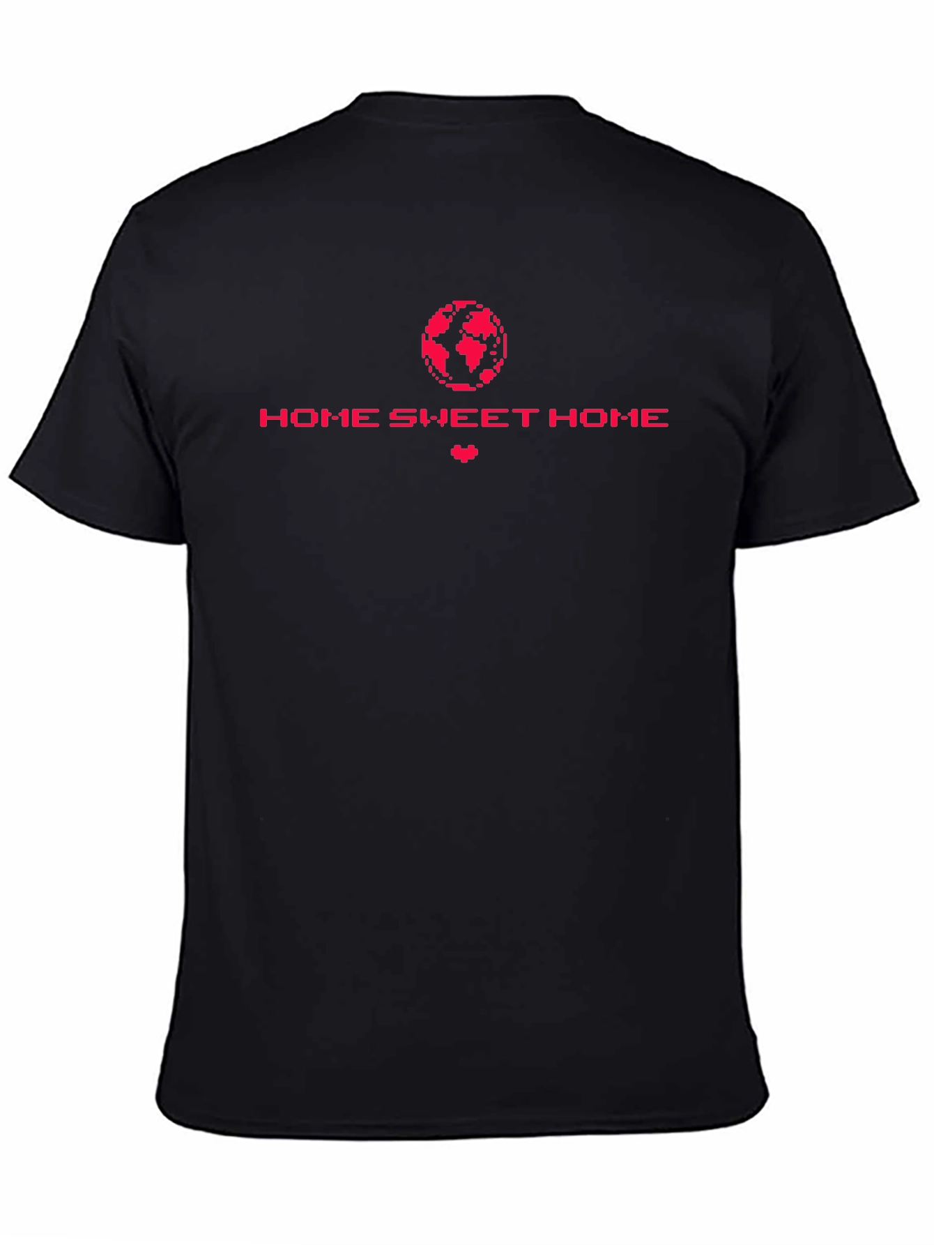 Black Pixel Earth "Home Sweet Home" Graphic Tee view 4