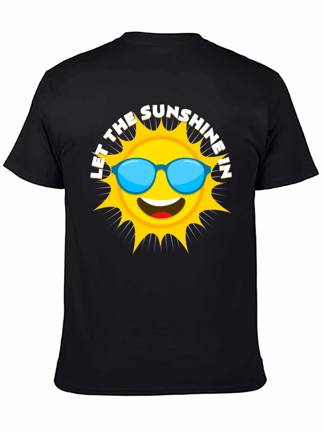 Black Sunshine Graphic Tee - Let the Sunshine In! view 4