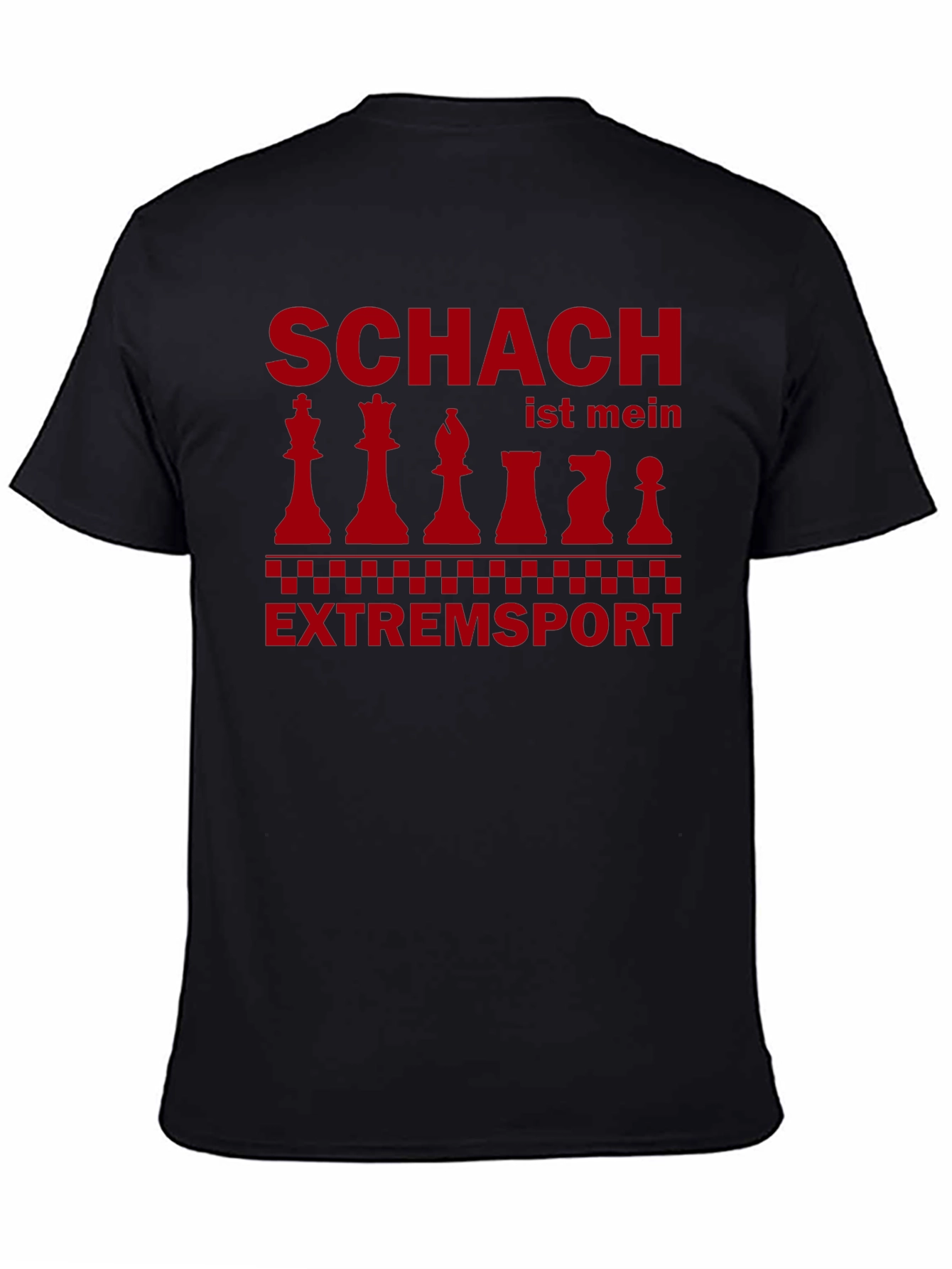 Black Chess is My Extreme Sport T-Shirt view 4