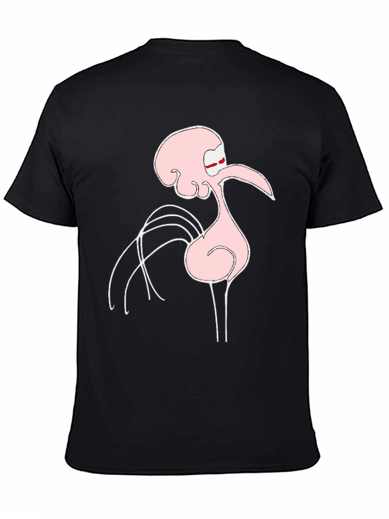 Black Bold Squidward Tee - Express Your Style! view 4