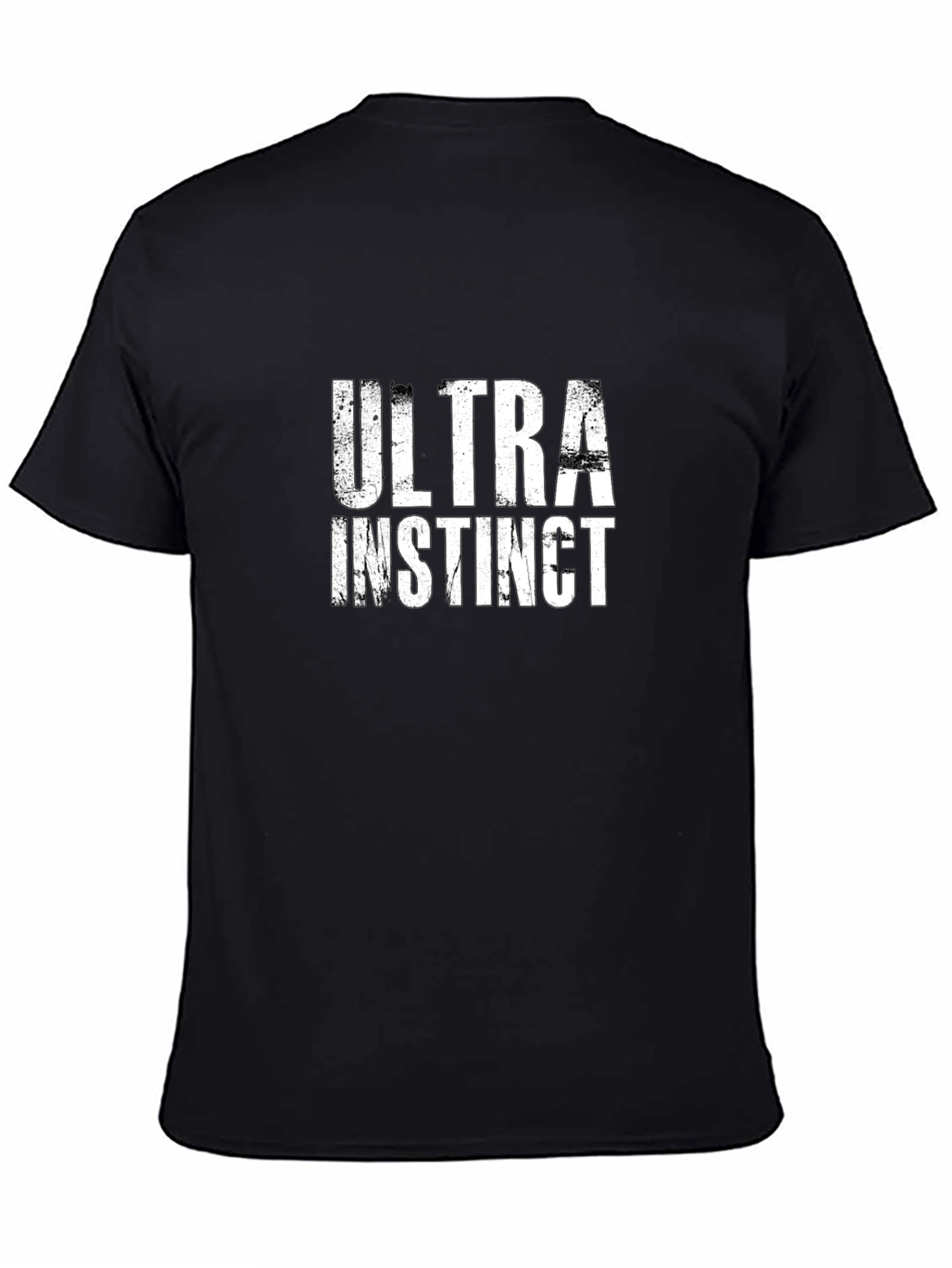Black Ultra Instinct Graphic Tee - Black Cotton view 4