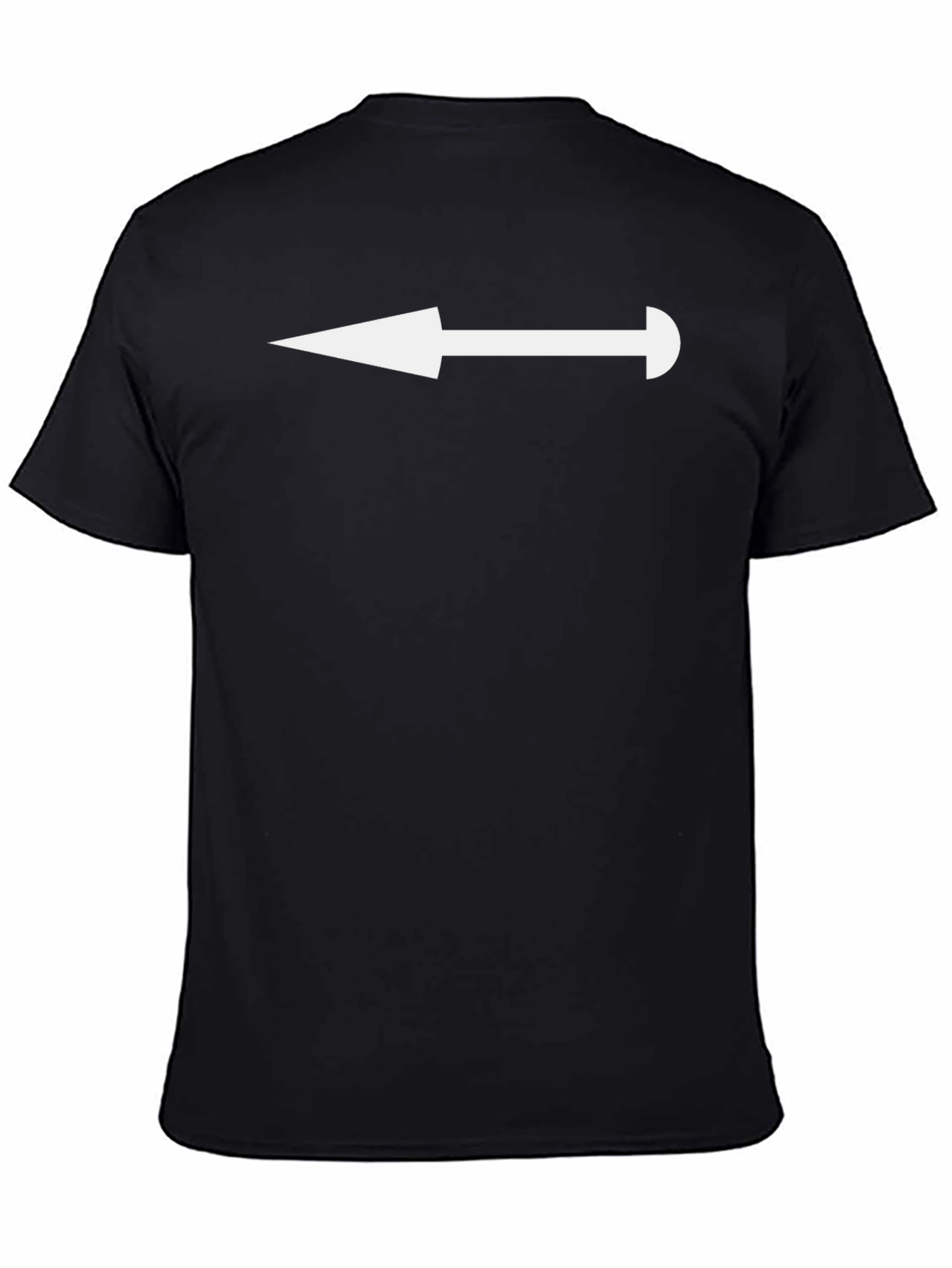 Black Arrow Graphic Tee - Left Direction view 4