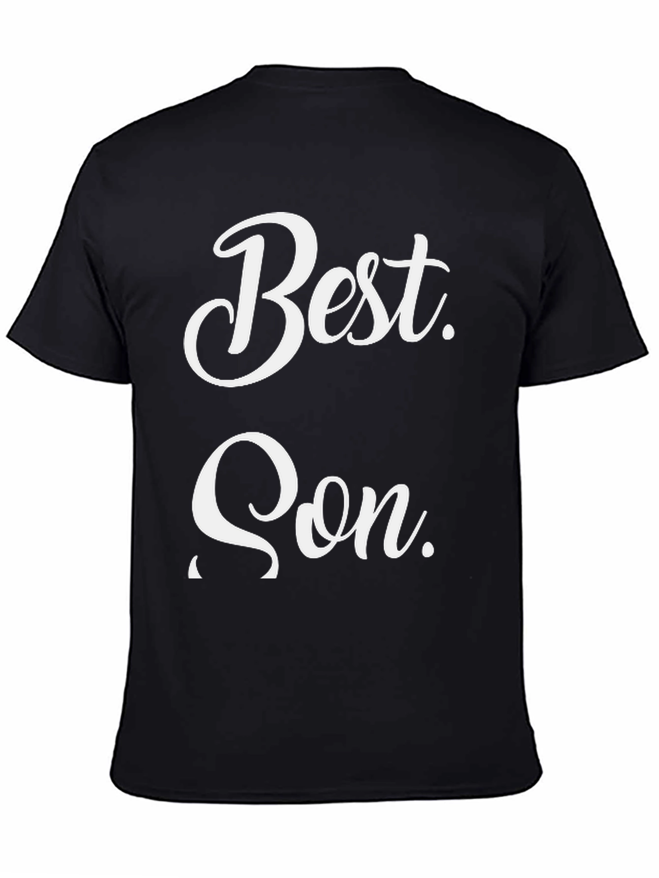 Black Best Son Graphic T-Shirt - Stylish Cotton Blend Tee view 4