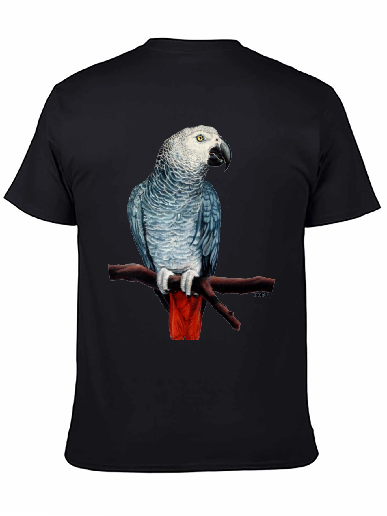 African Grey Parrot T-Shirt - 4