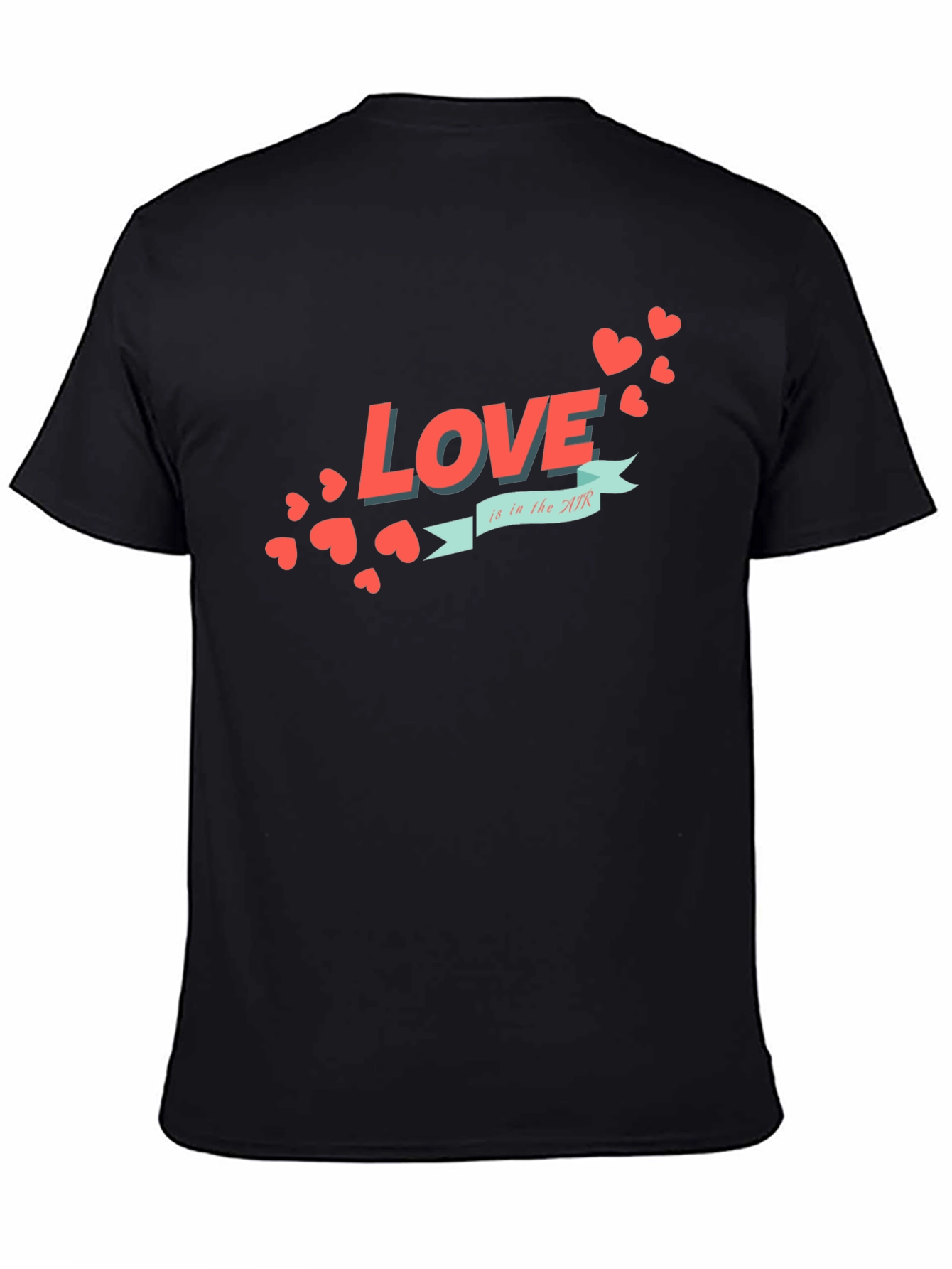 Black Love is in the Air Graphic Tee view 4