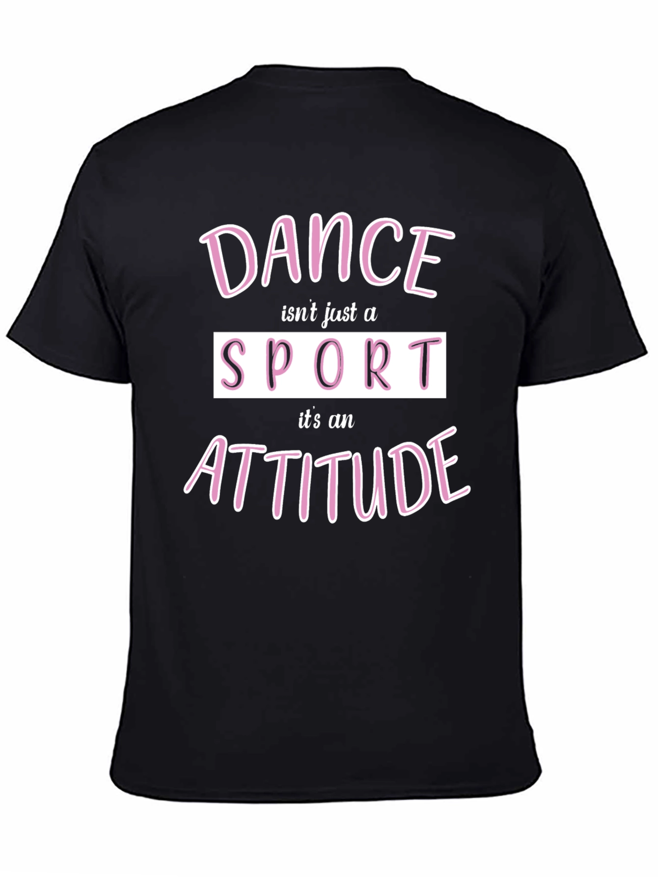 Black Dance is an Attitude Graphic Tee view 4