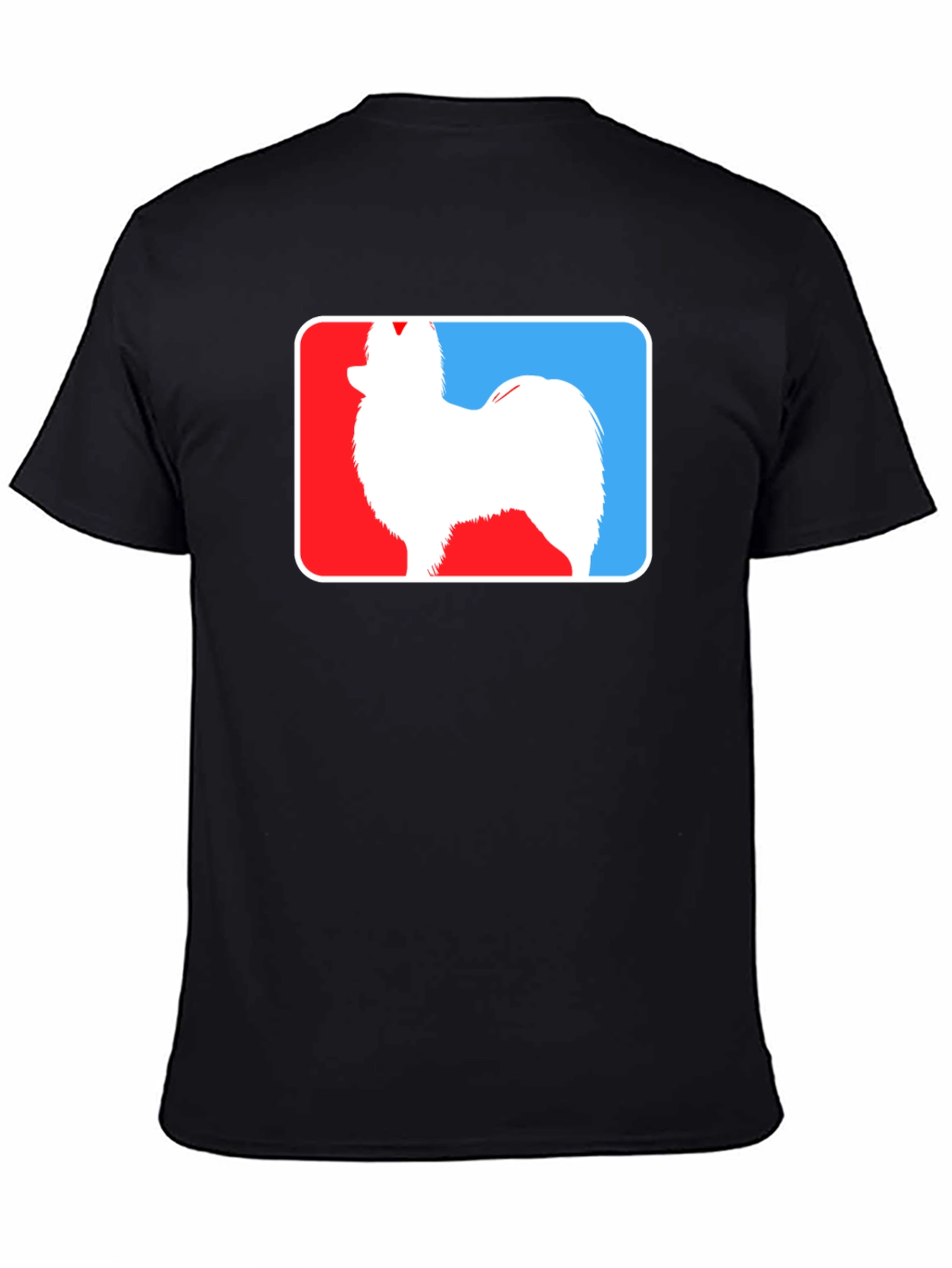 Black Dog Breed Silhouette T-Shirt - Novelty Apparel view 4