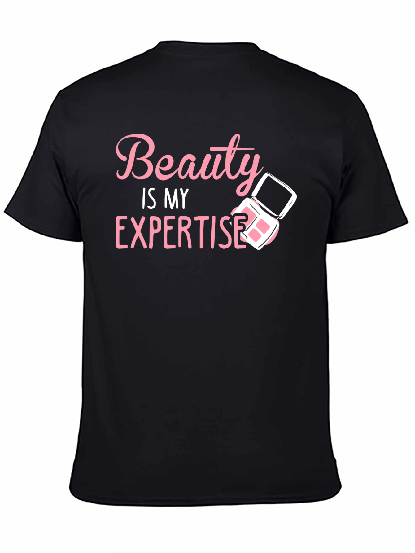 Black Beauty Expertise T-Shirt - Makeup Artist Tee view 4