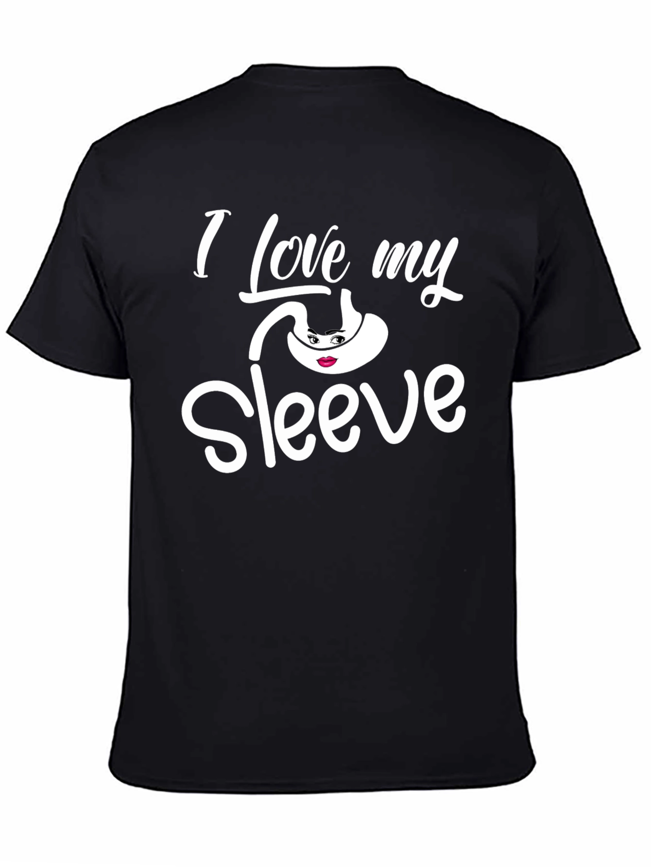 Black I Love My Sleeve T-Shirt - Gastric Sleeve Surgery view 4