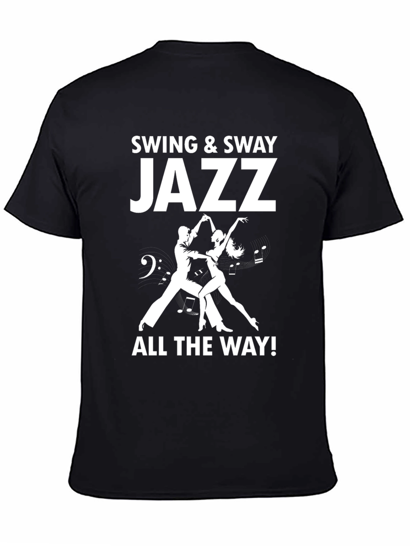 Black Swing & Sway Jazz T-Shirt view 4