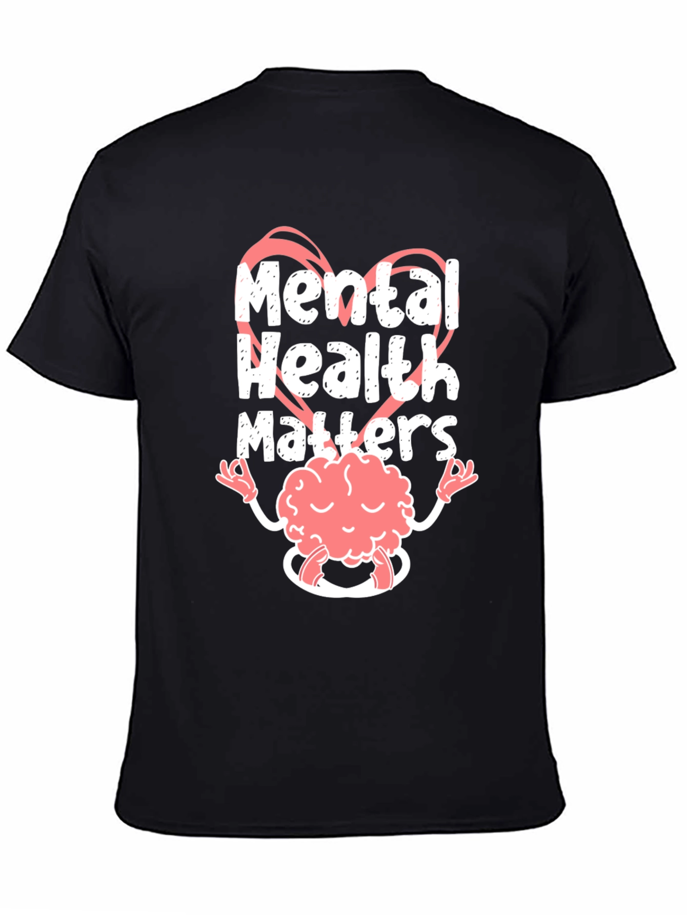 Black Mental Health Matters T-Shirt view 4