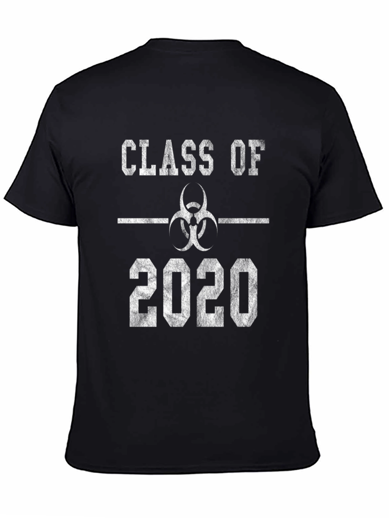 Black Class of 2020 Biohazard T-Shirt view 4