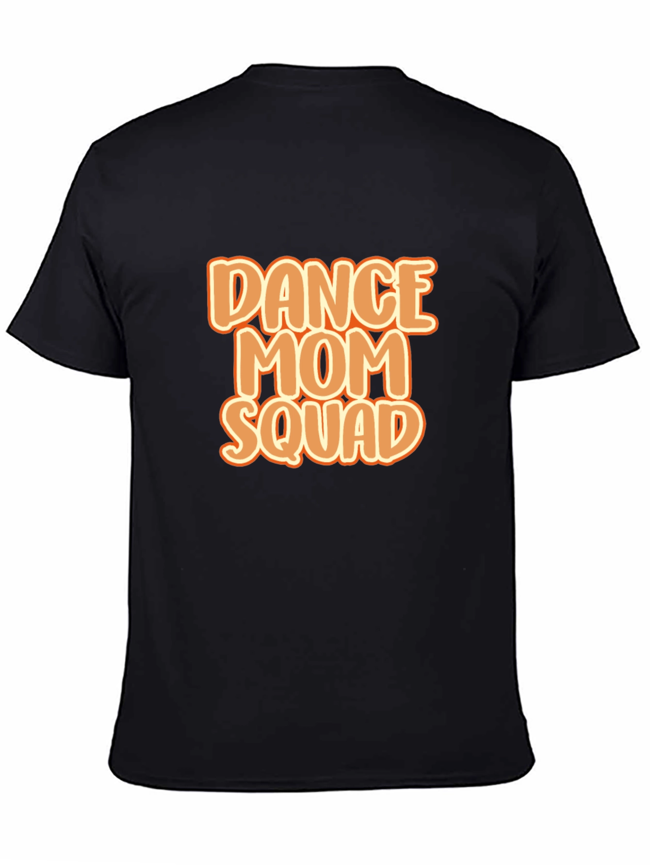 Black Dance Mom Squad Black Graphic Tee view 4