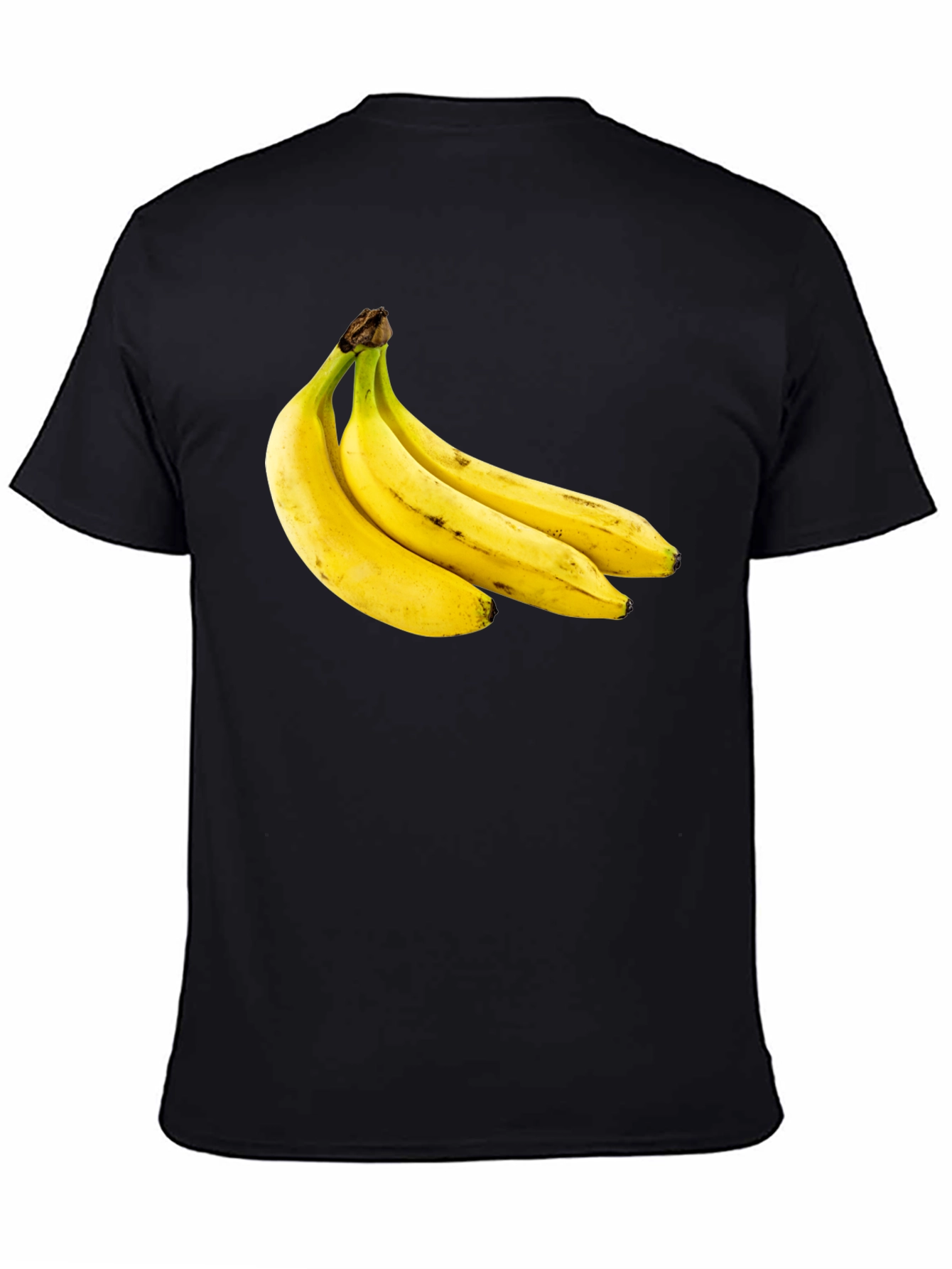 Black Banana Bunch Graphic Black T-Shirt view 4